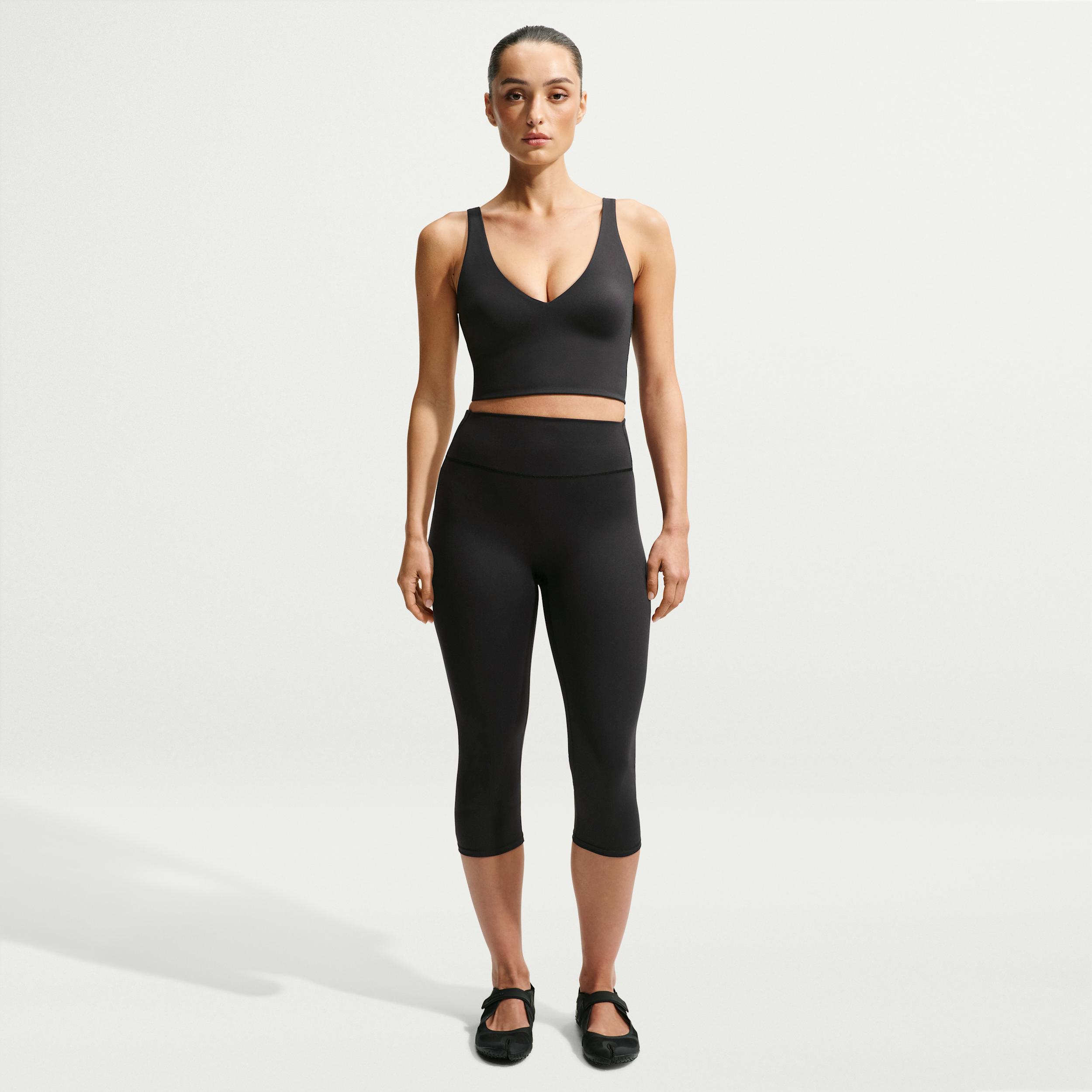 Nike Women's SKIMS Matte High-Waisted Cropped 17" Leggings by NIKE