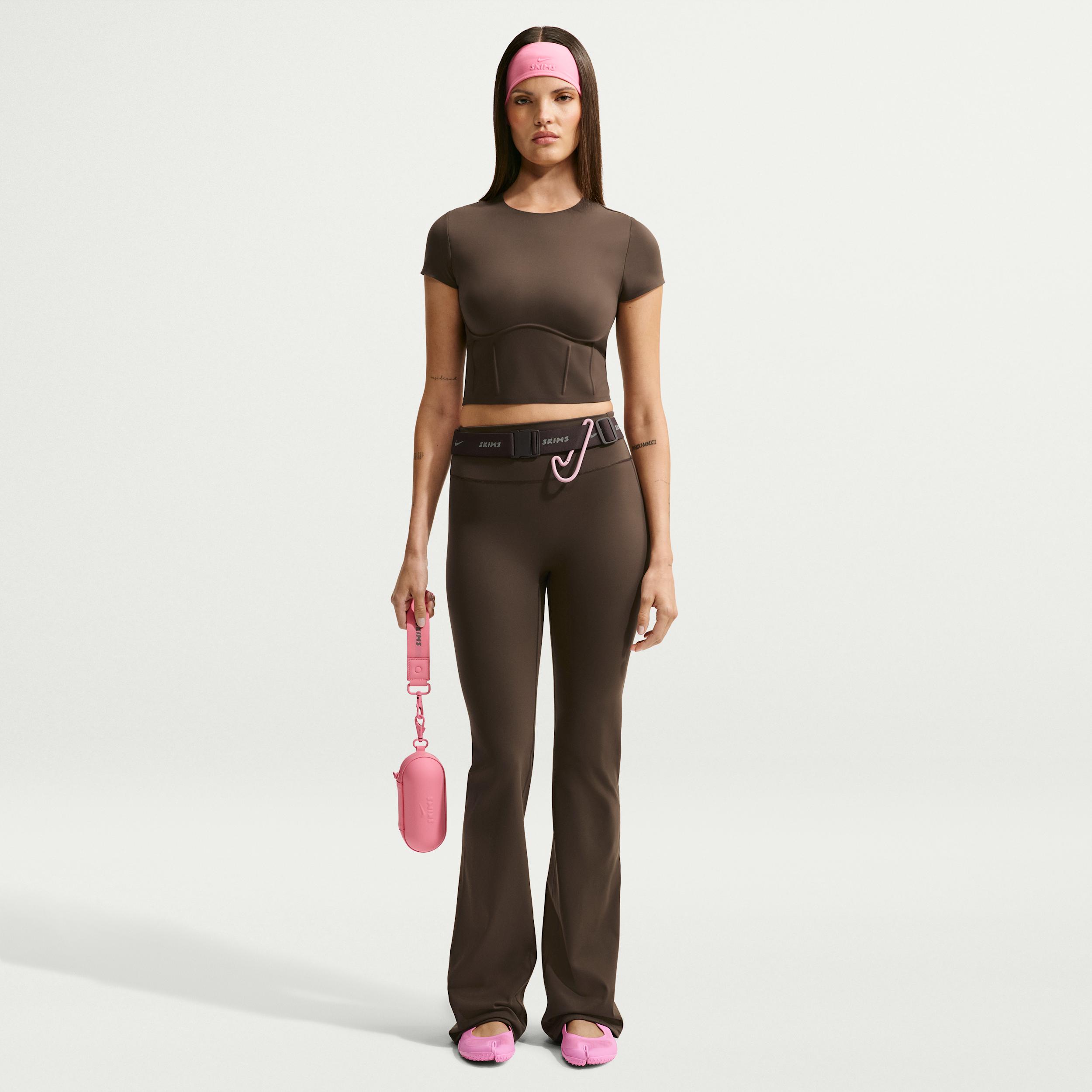 Nike Women's SKIMS Matte High-Waisted Slim Flared Leggings by NIKE