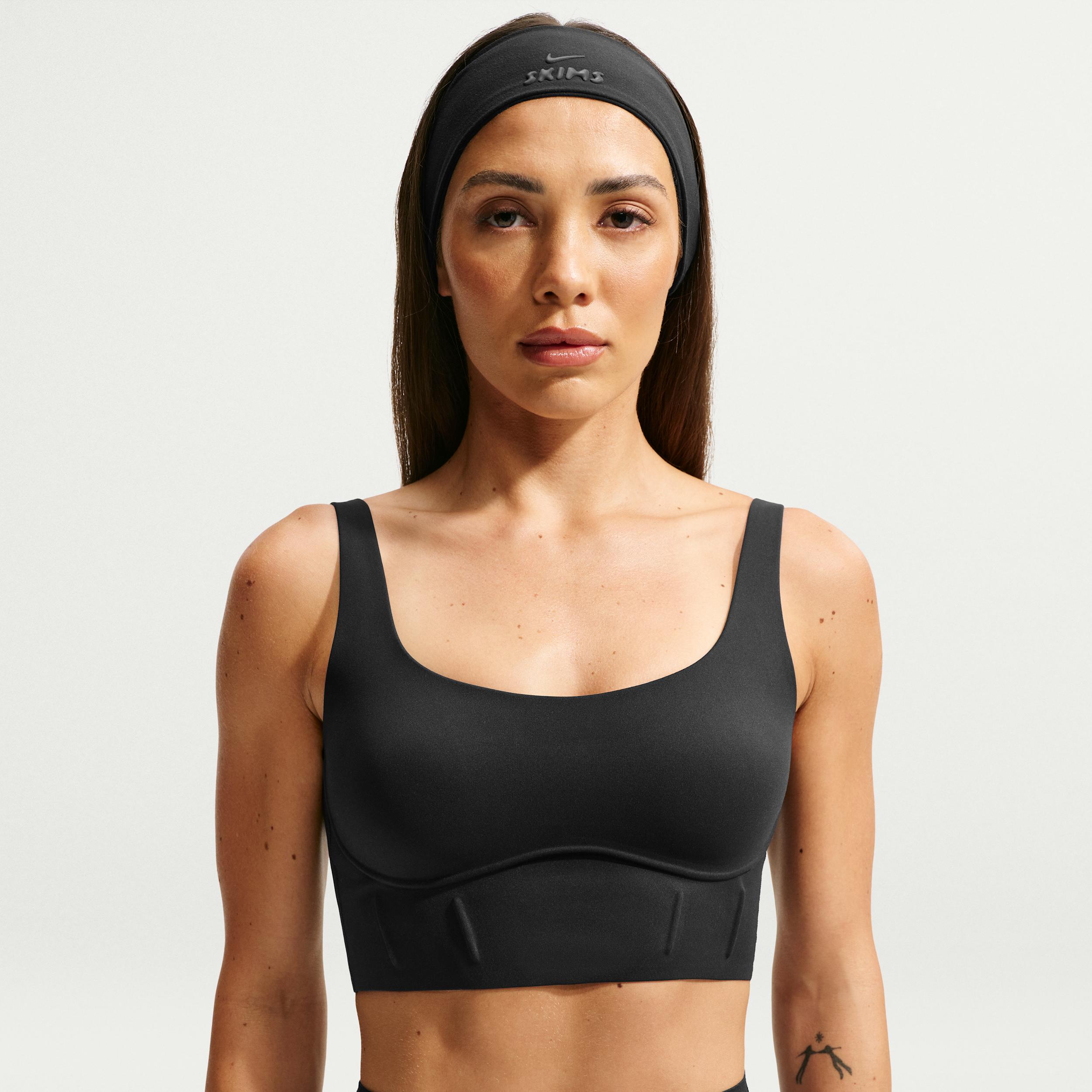 Nike Women's SKIMS Matte Long-Line Corset Bra by NIKE