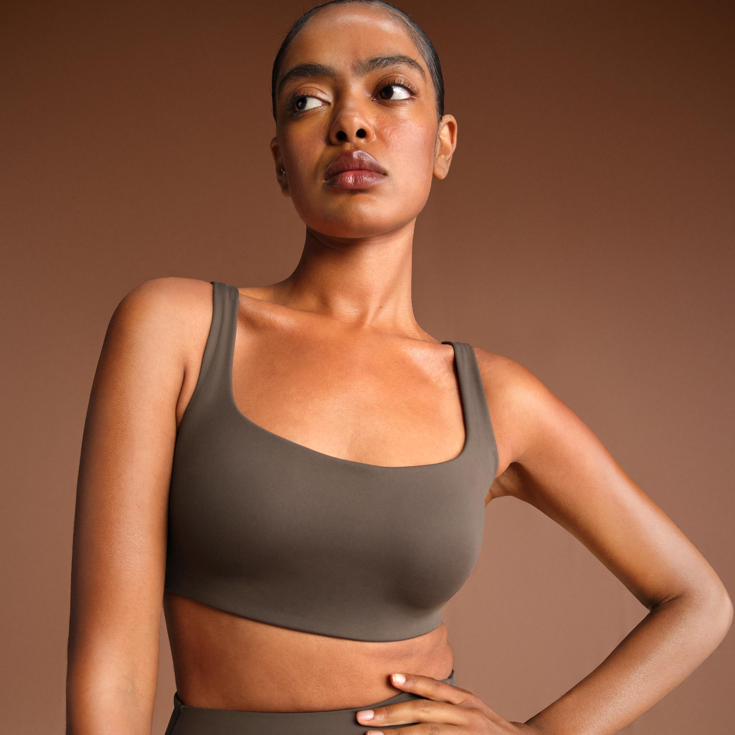 Nike Women's SKIMS Matte Scoop-Neck Bra by NIKE