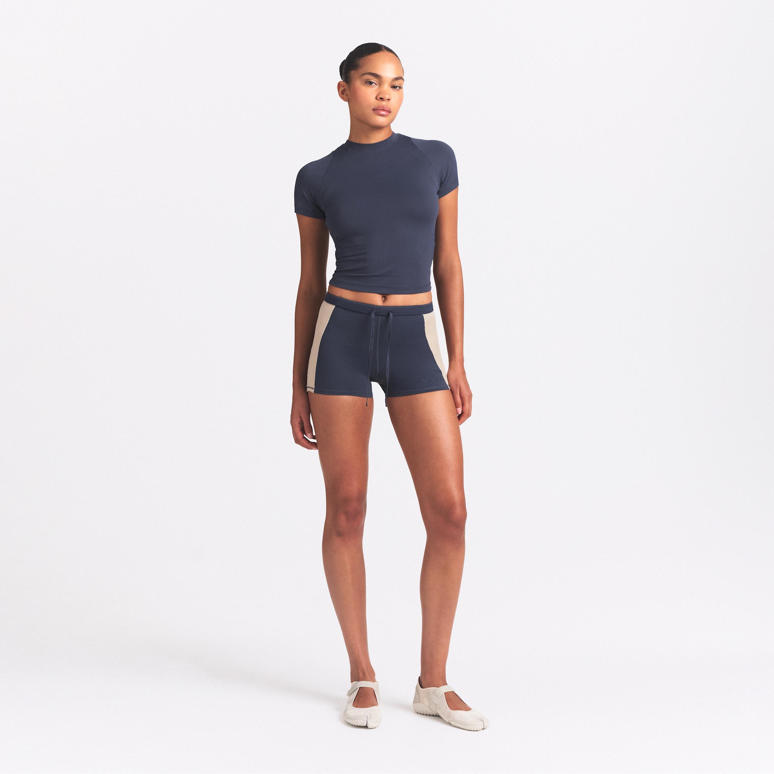 Nike Women's SKIMS Matte Shine Mix 2" Shorts by NIKE