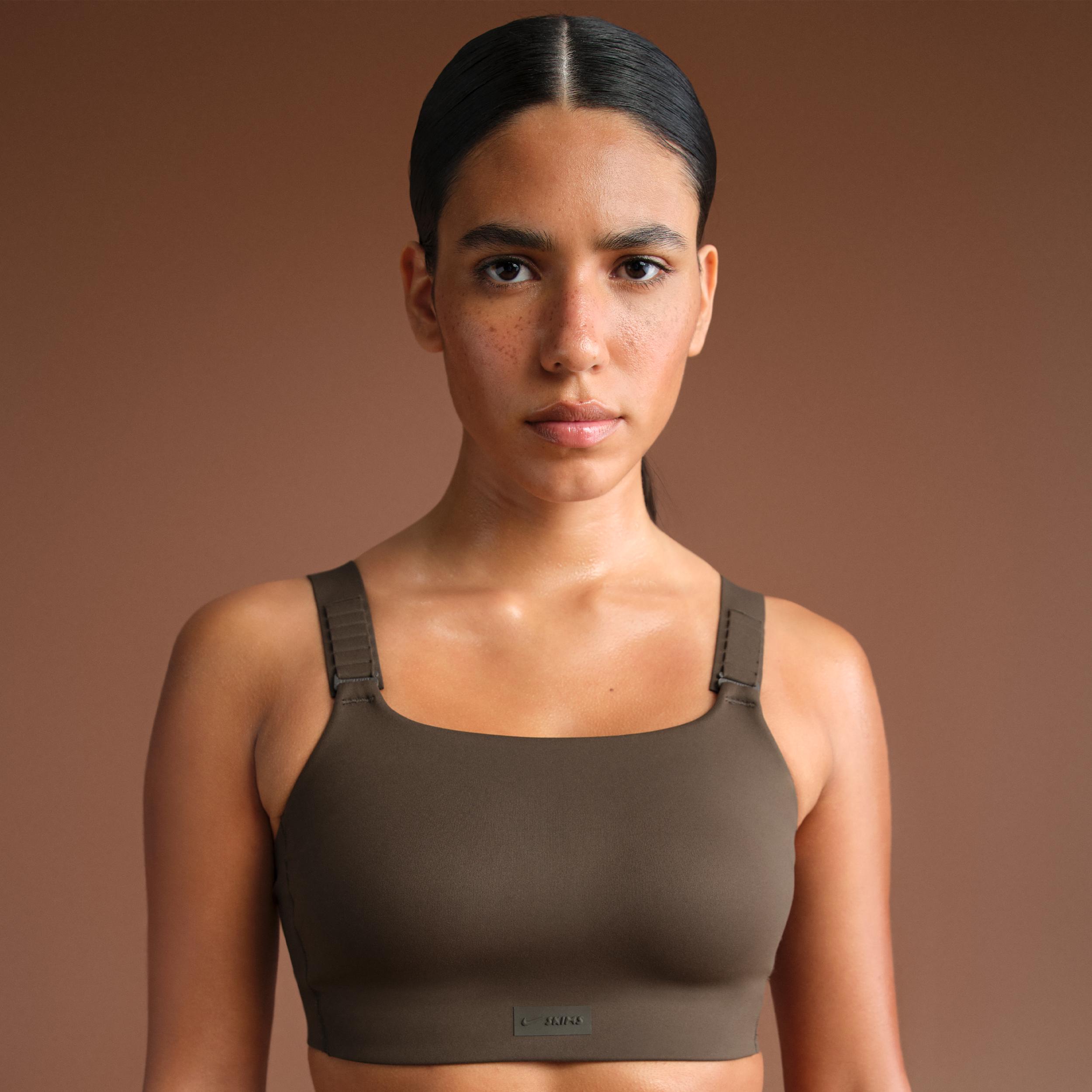 Nike Women's SKIMS Matte Wide-Strap Bra by NIKE