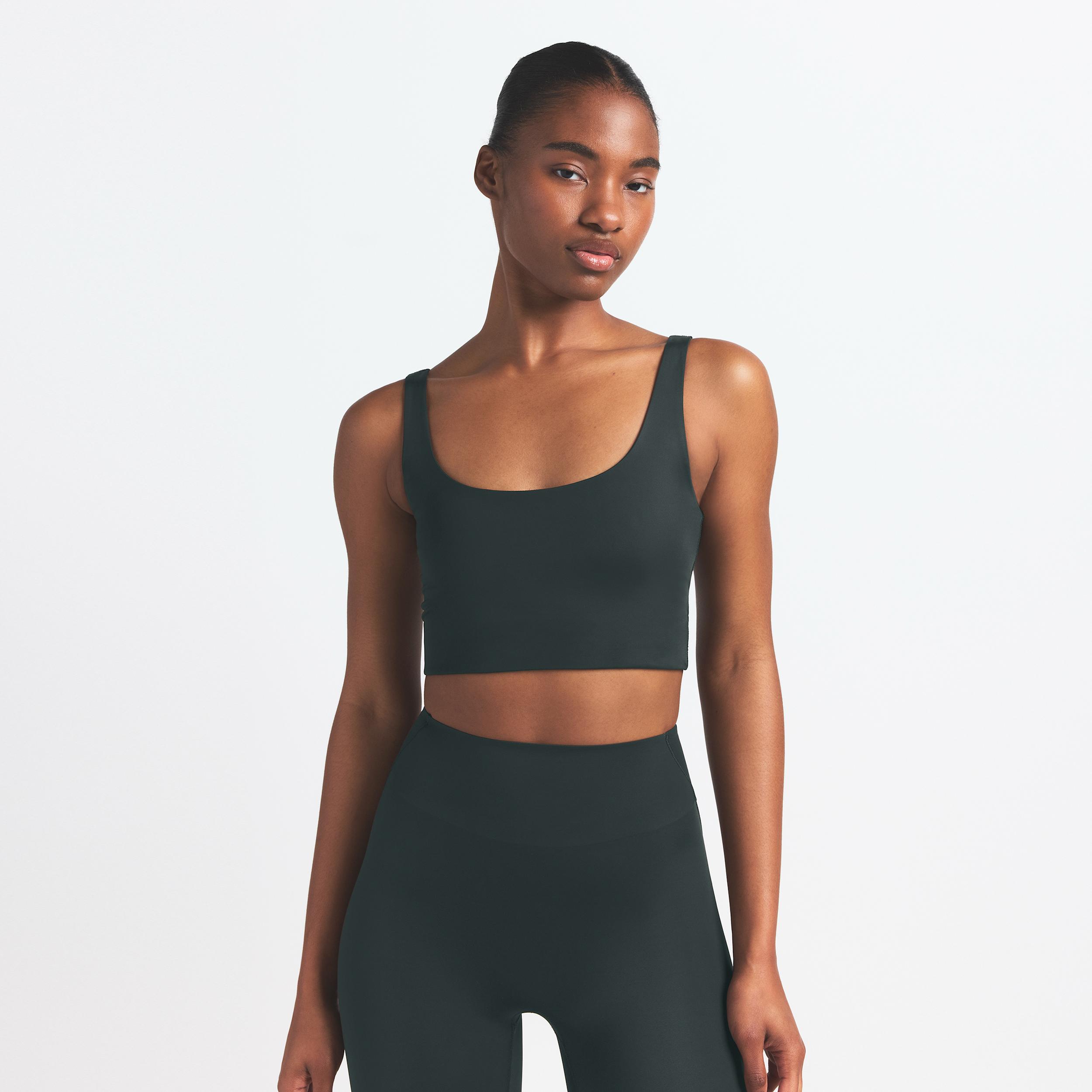Nike Women's SKIMS Shine Scoop-Neck Bra Top by NIKE