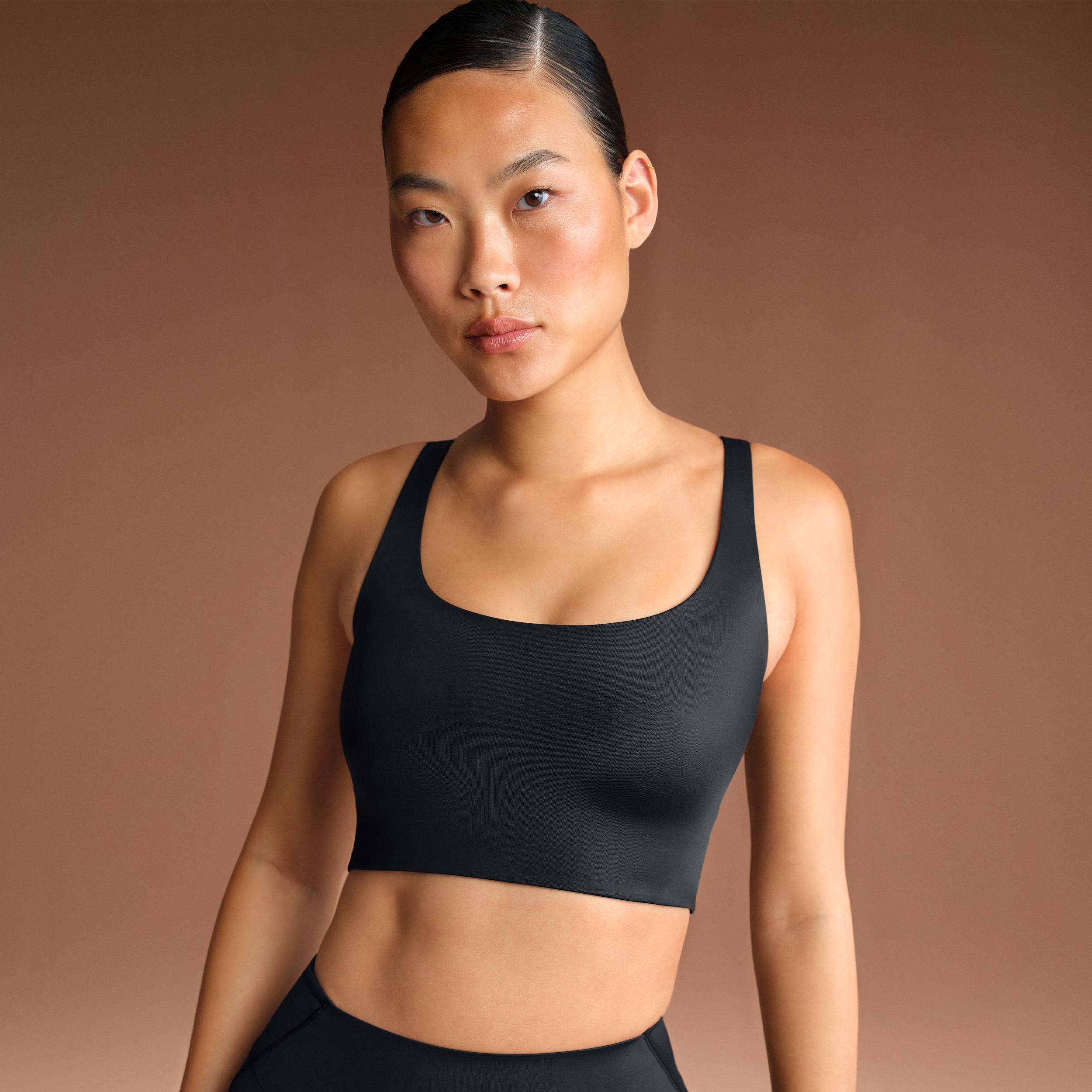 Nike Women's SKIMS Shine Scoop-Neck Bra Top by NIKE