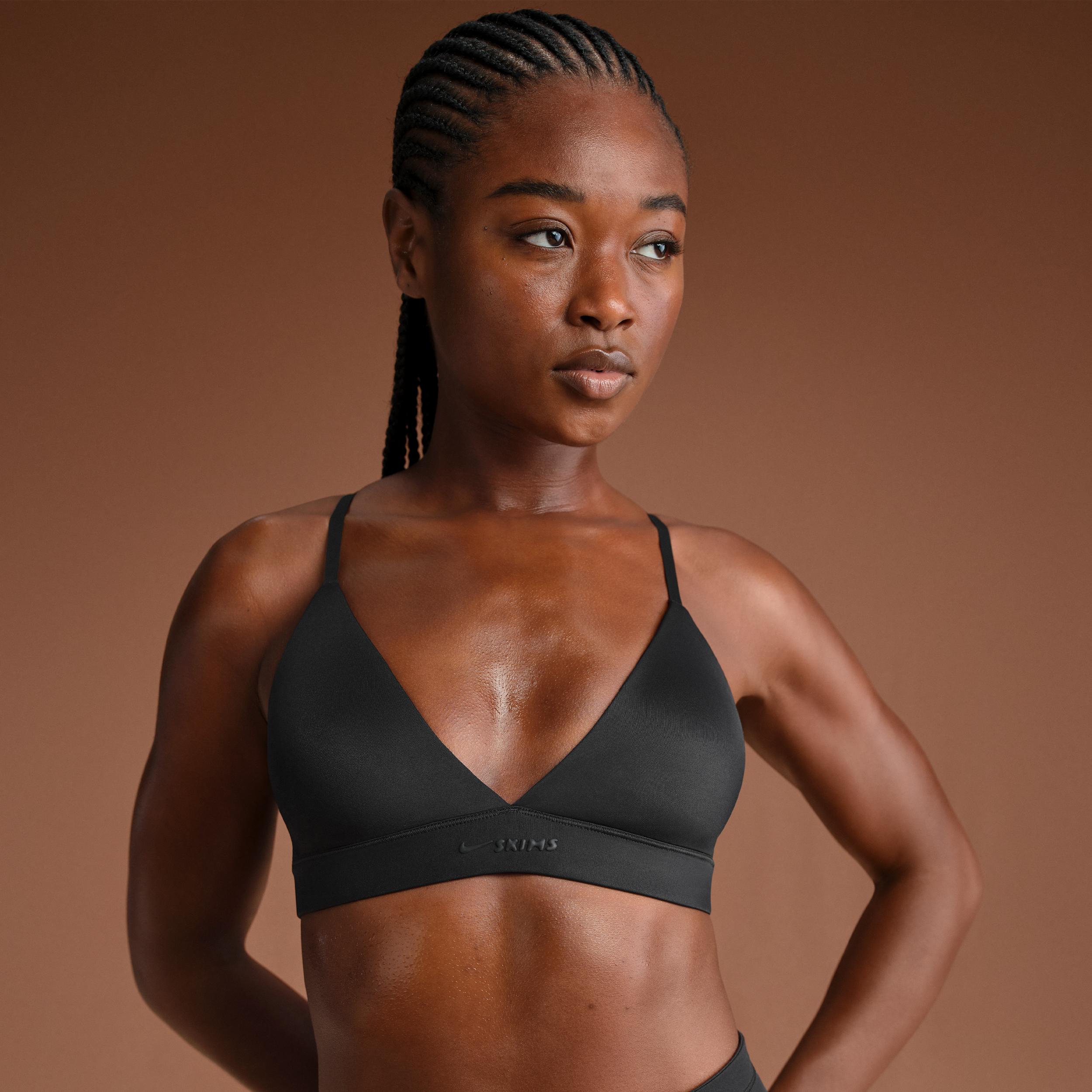 Nike Women's SKIMS Shine Triangle Bra by NIKE