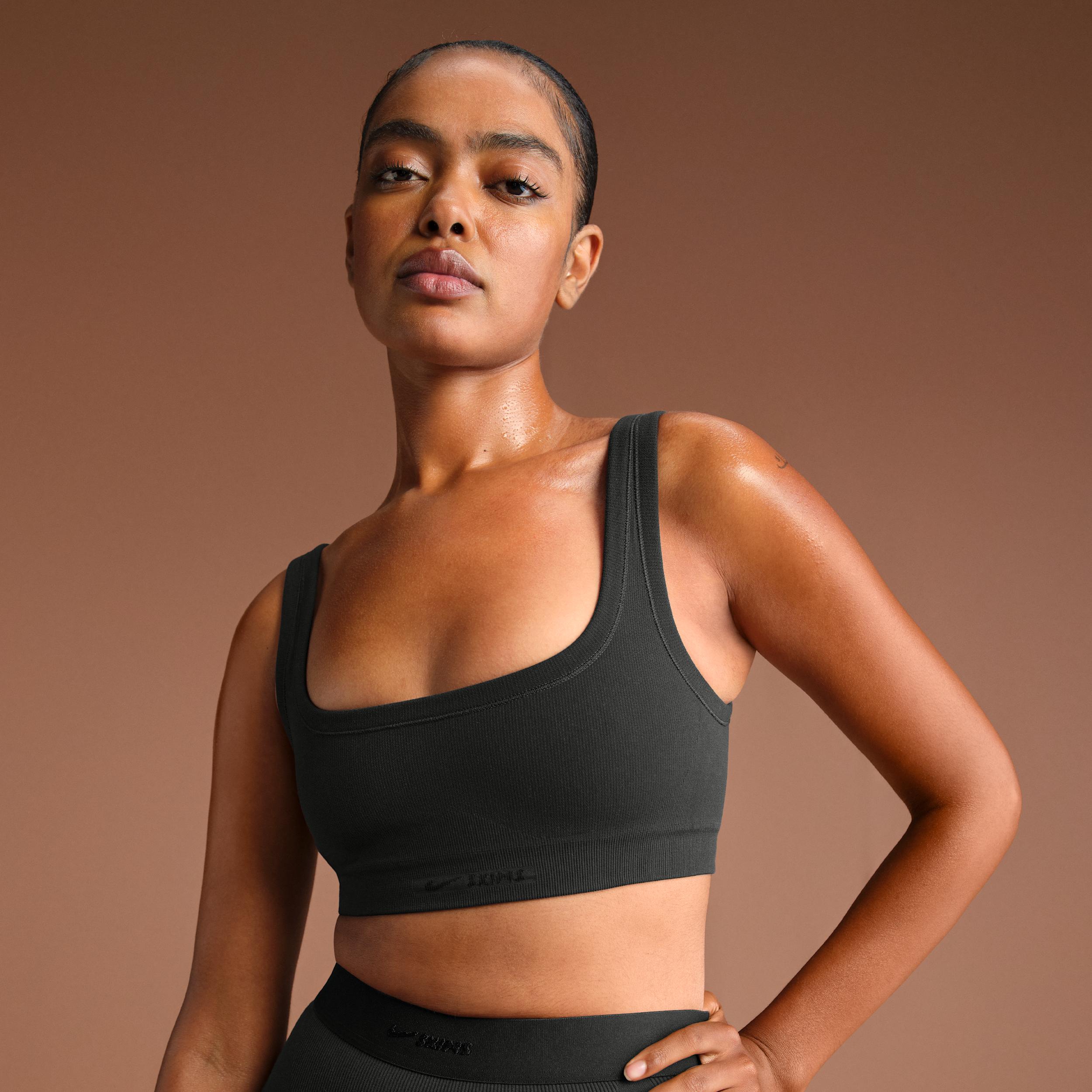 Nike Women's SKIMS Vintage Seamless Scoop Bra by NIKE