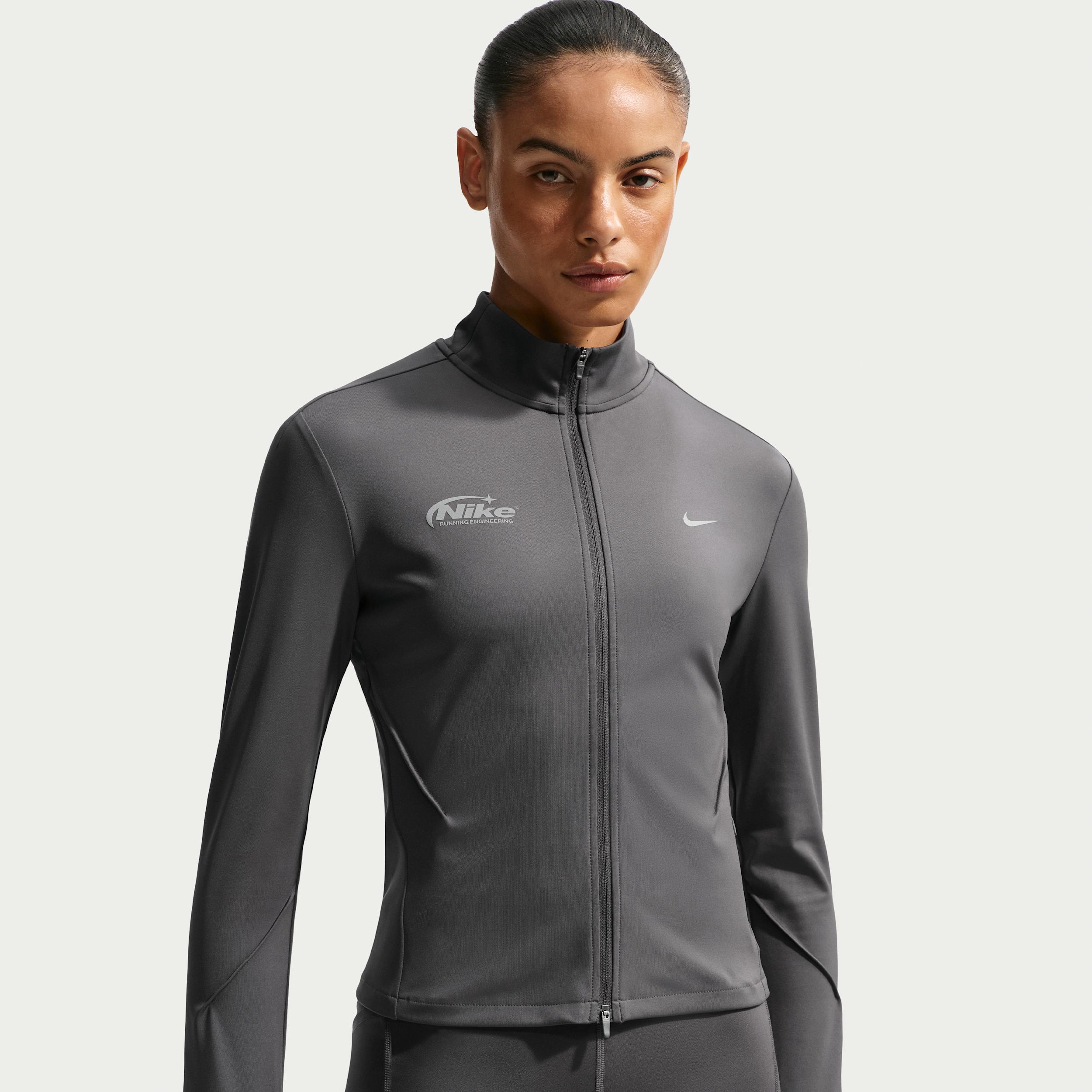 Nike Women's Swift Dri-FIT Full-Zip Mid-Layer Running Top by NIKE
