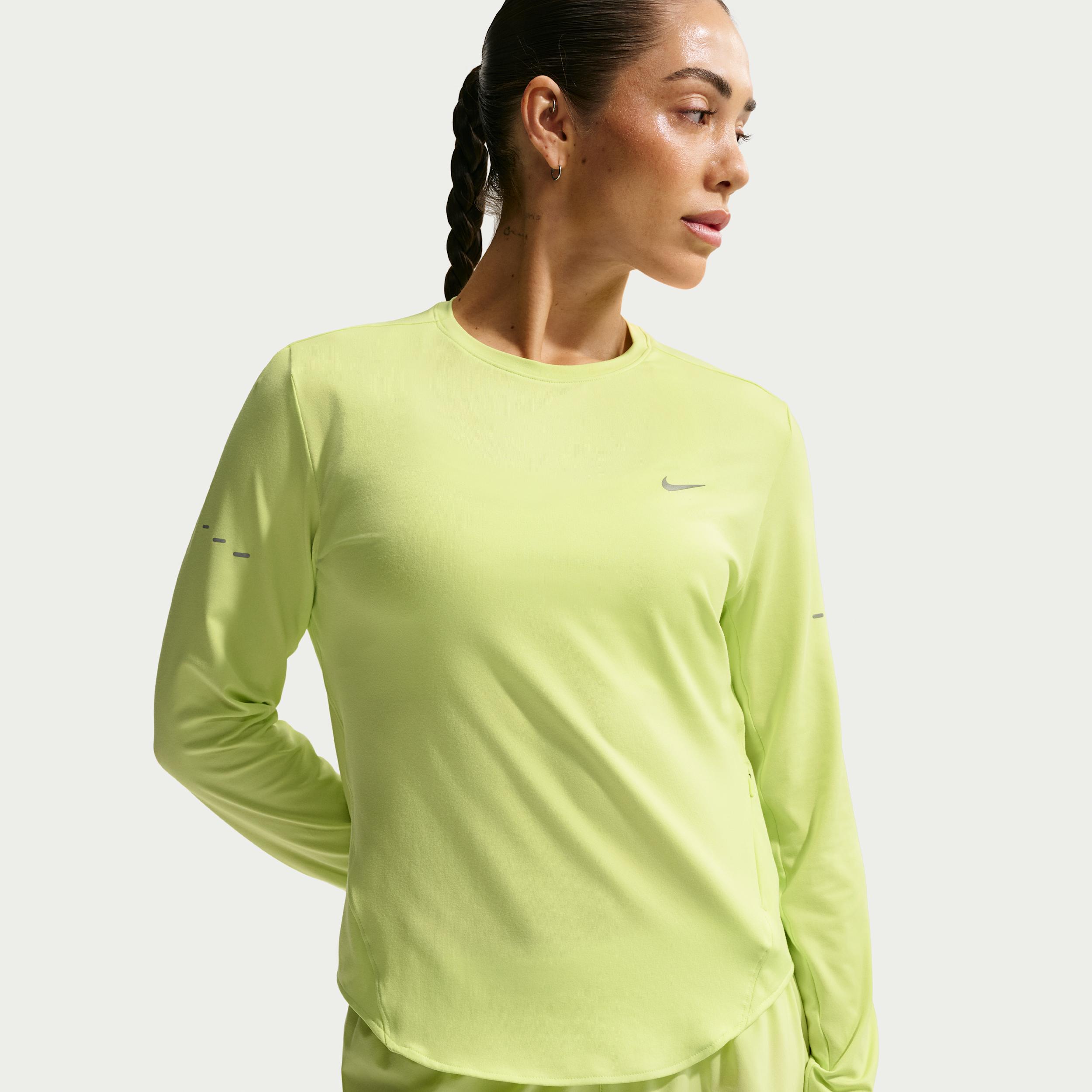 Nike Women's Swift Dri-FIT Mid-Rise 2.5" Brief-Lined Running Shorts by NIKE