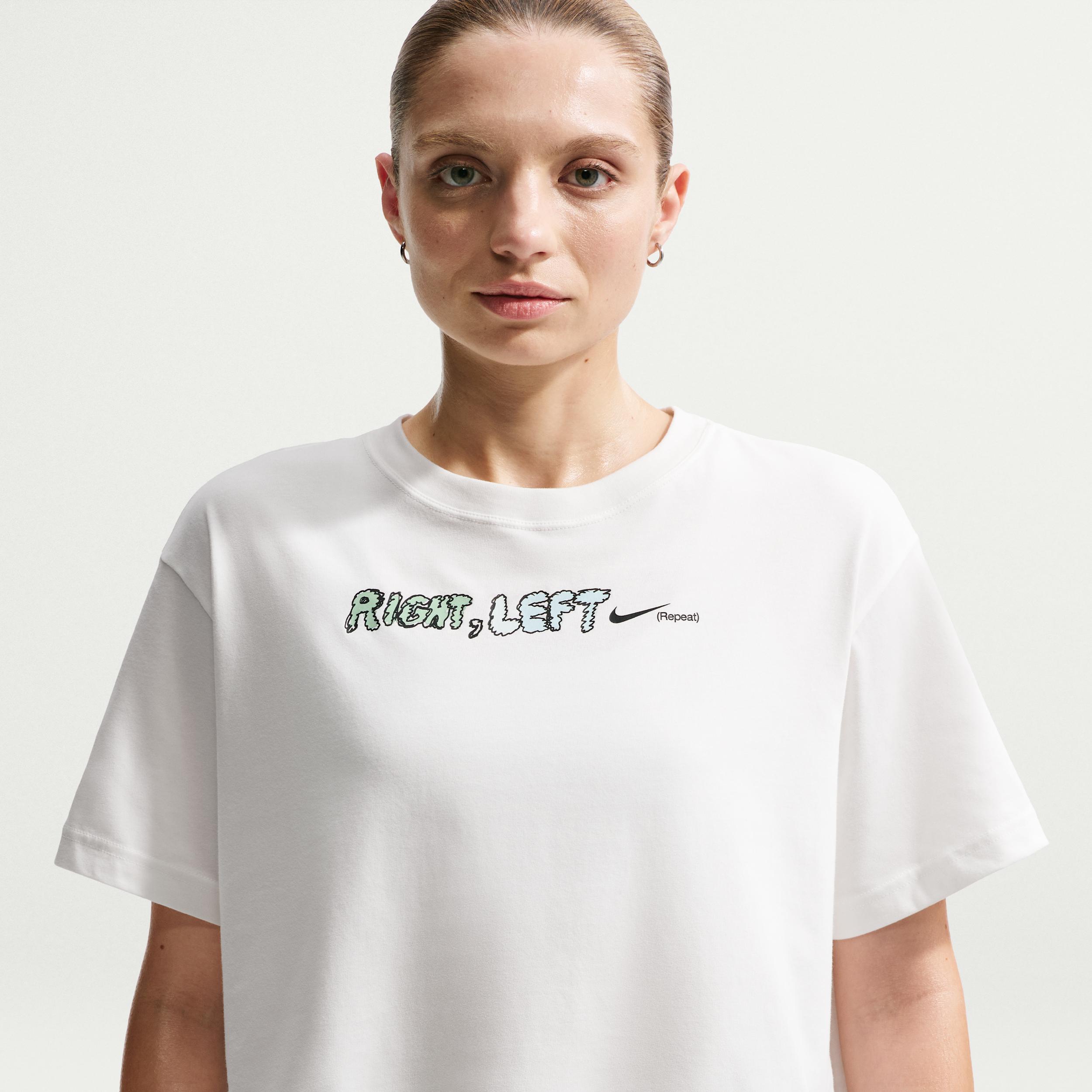 Nike Women's Swift Dri-FIT Short-Sleeve Cropped Running T-Shirt by NIKE