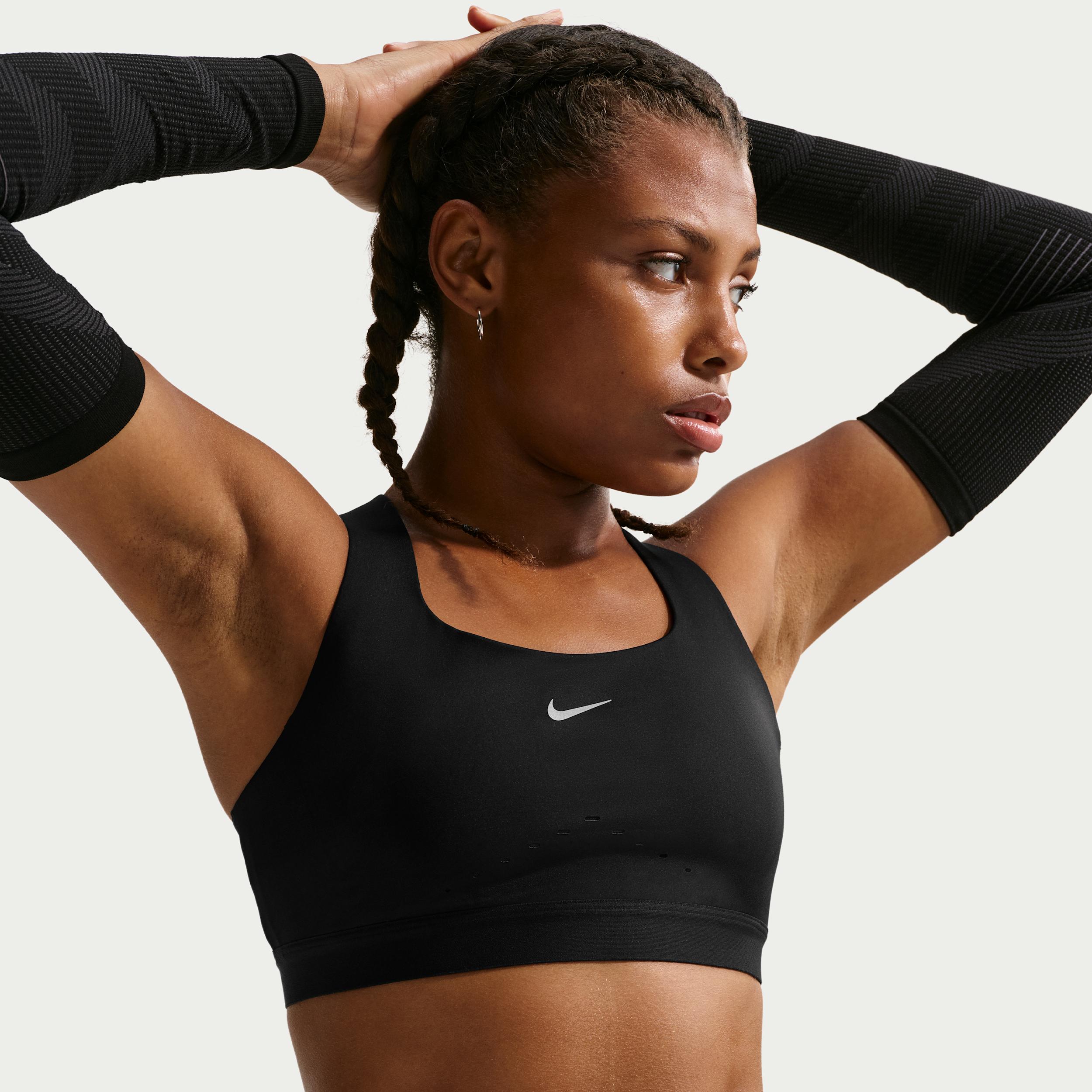 Nike Women's Swift High-Support Lightly Lined Sports Bra by NIKE