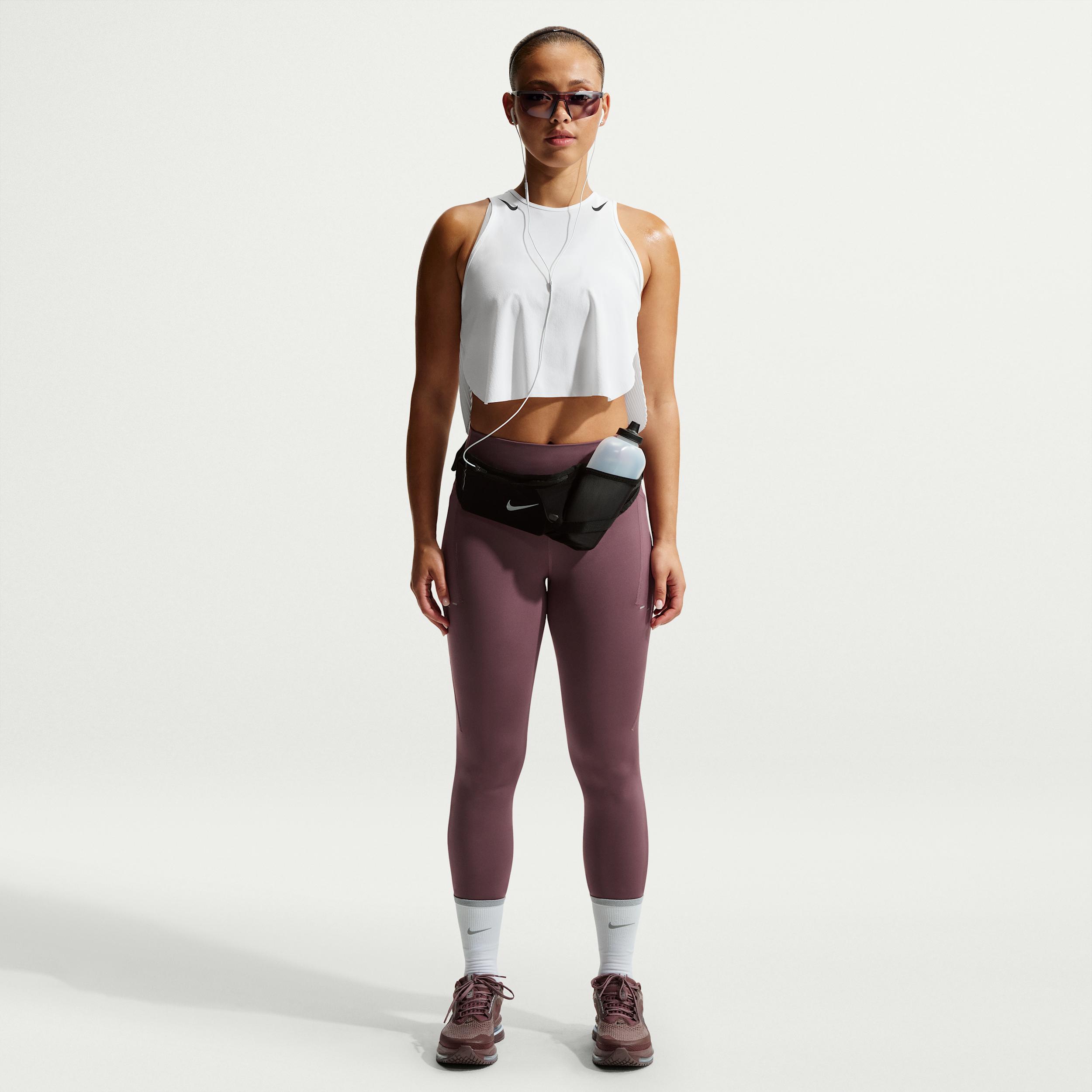 Nike Women's Swift High-Waisted 7/8 Running Leggings with Pockets by NIKE