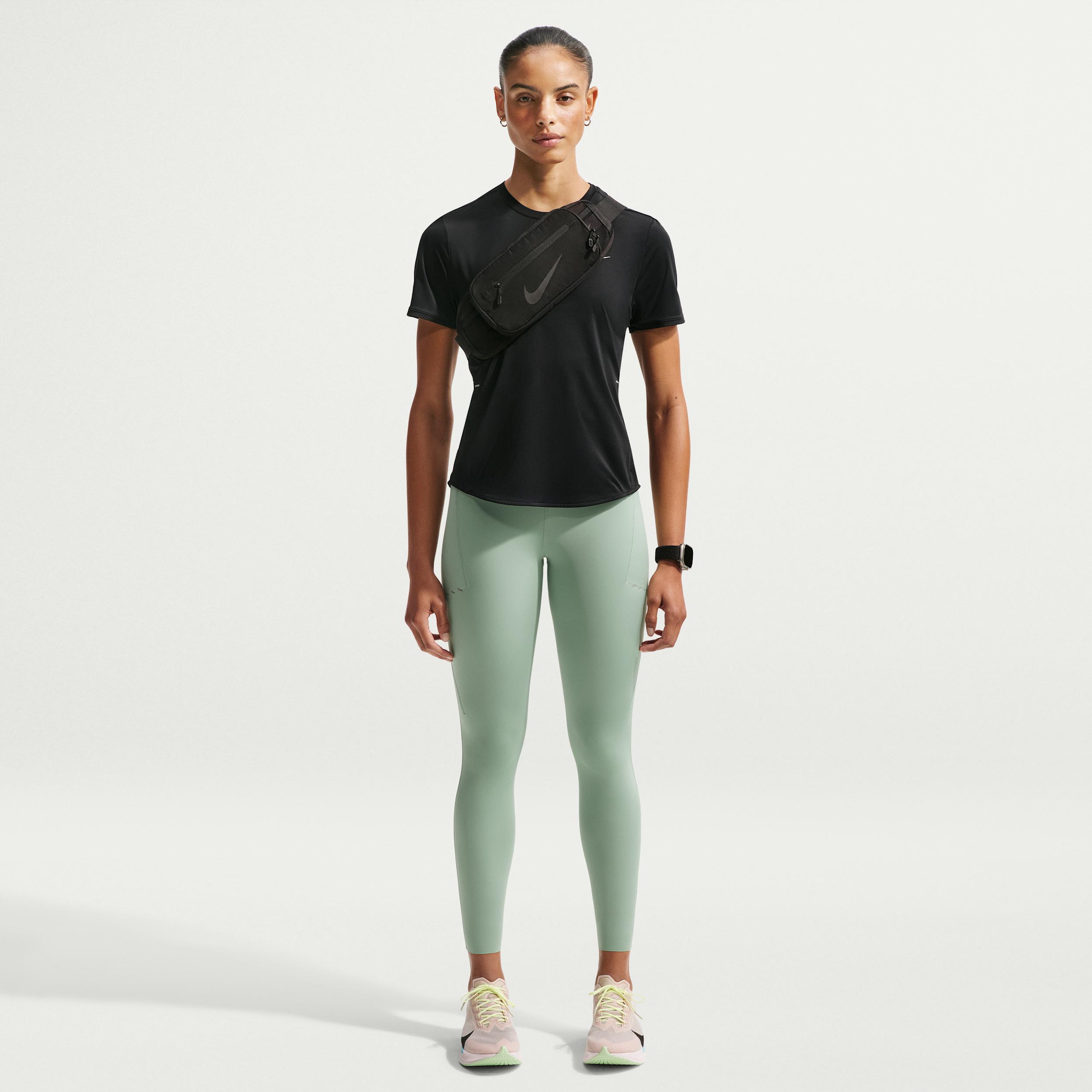 Nike Women's Swift High-Waisted 7/8 Running Leggings with Pockets by NIKE