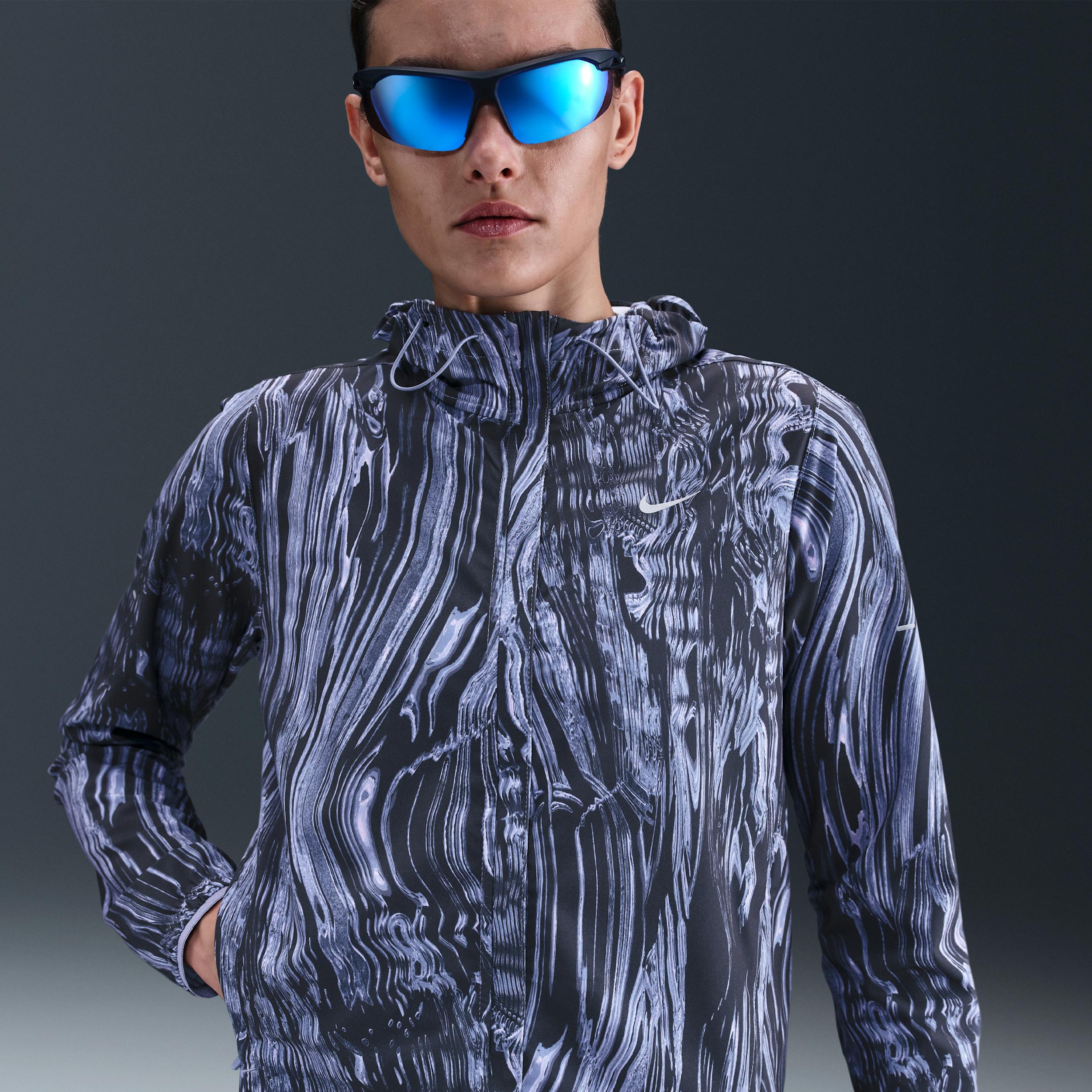 Nike Women's Swift Repel UV Printed Running Jacket by NIKE