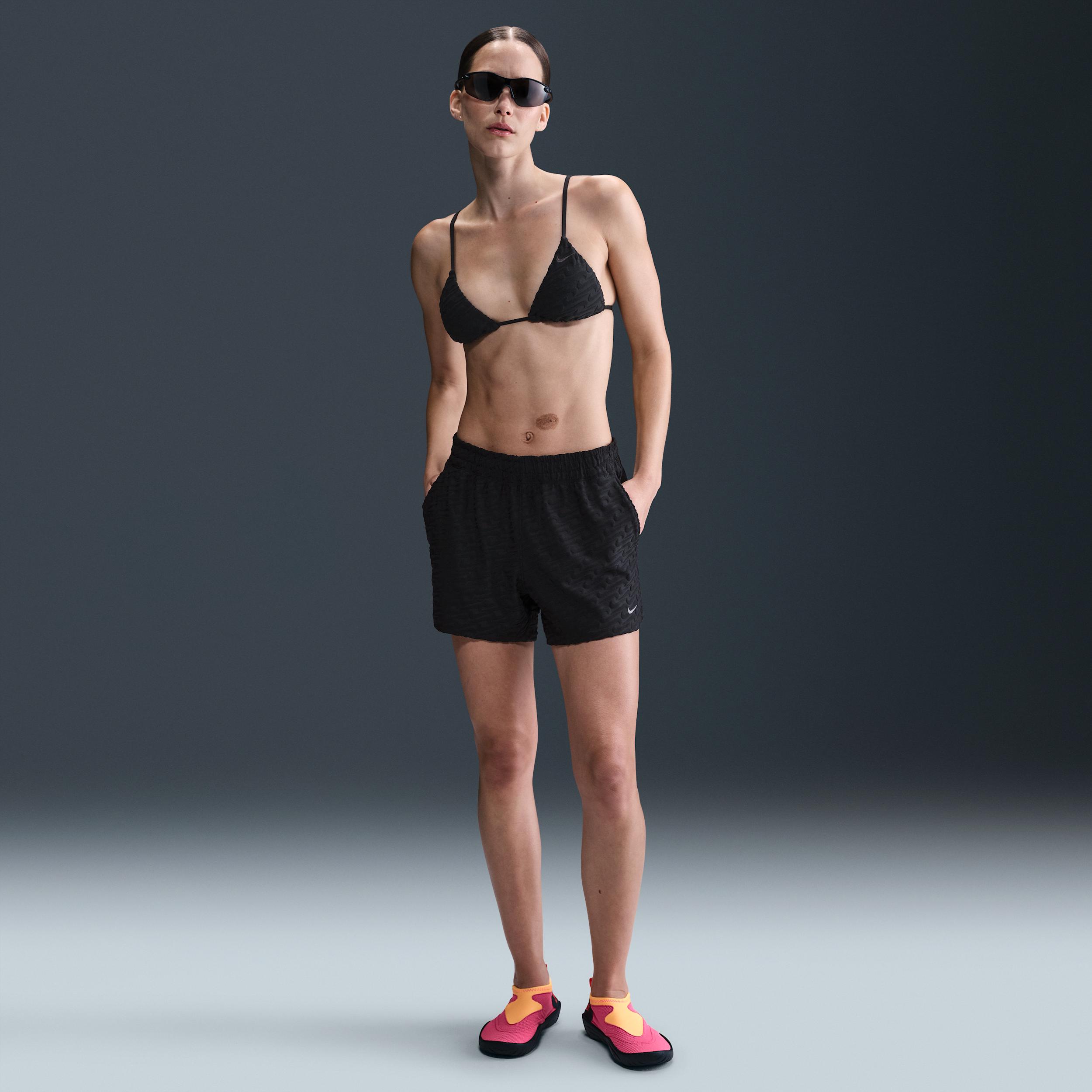 Nike Women's Swim Breaker Terry Texture Cover-Up Short by NIKE