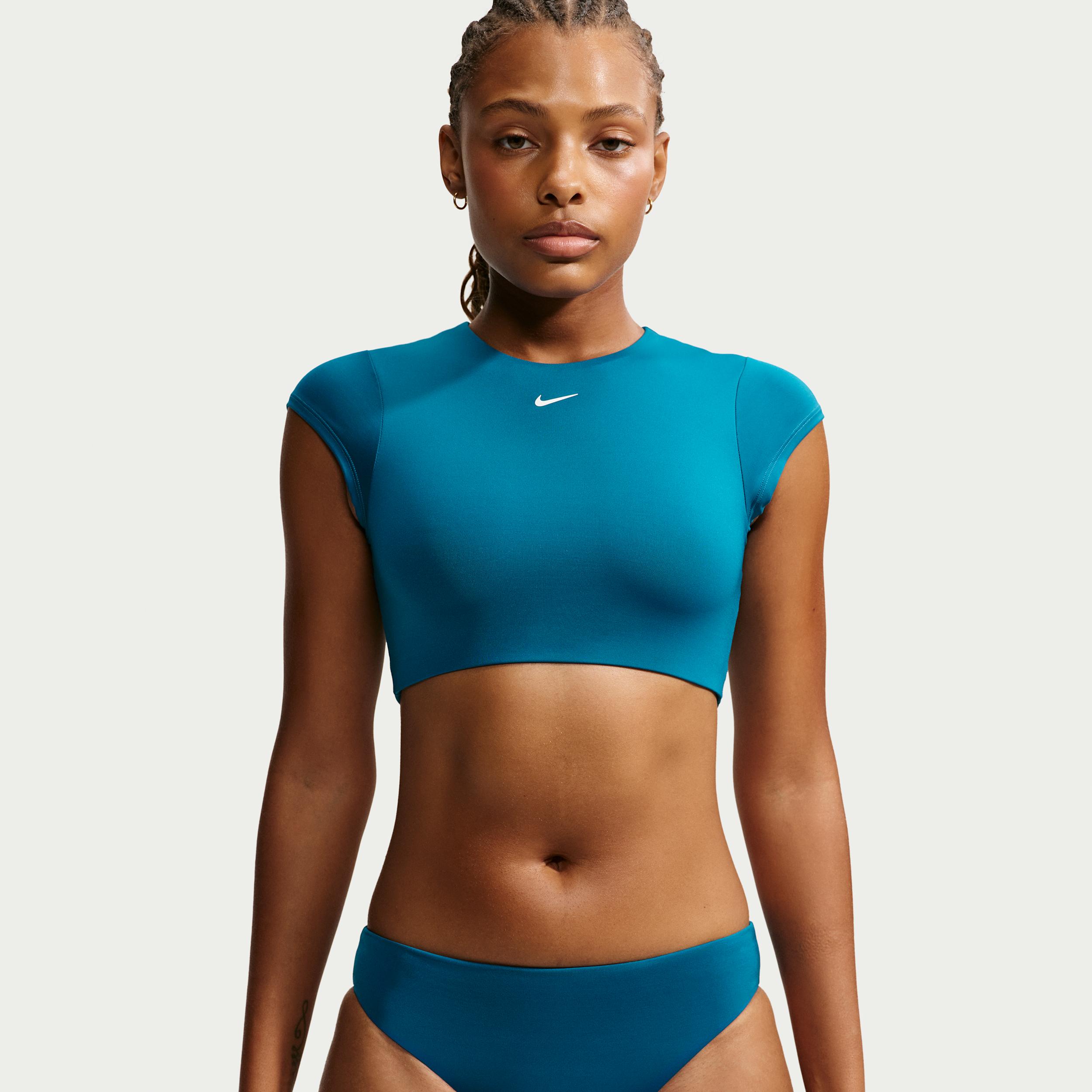 Nike Women's Swim Cropped Swim Top by NIKE
