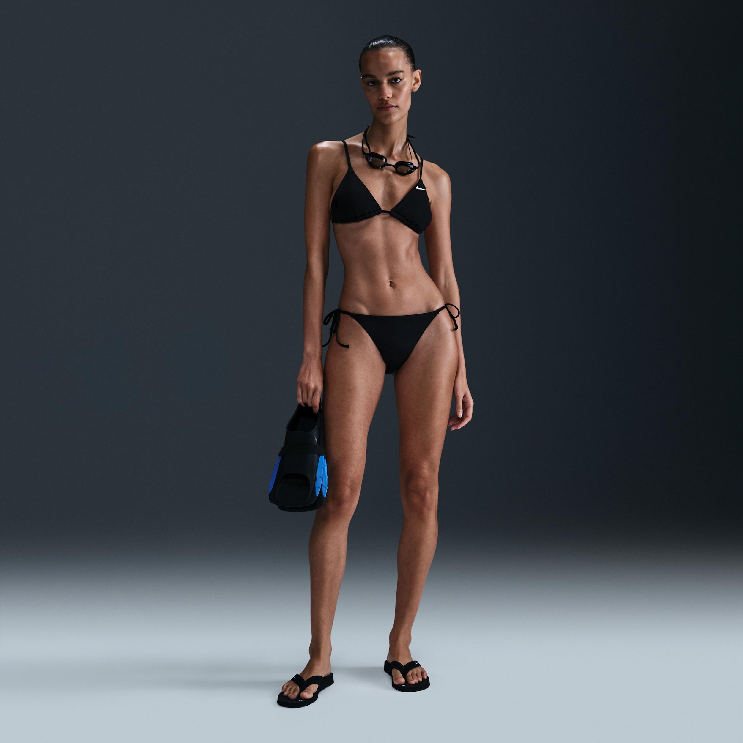 Nike Women's Swim Effortless Essential Tie String Bikini Bottom by NIKE
