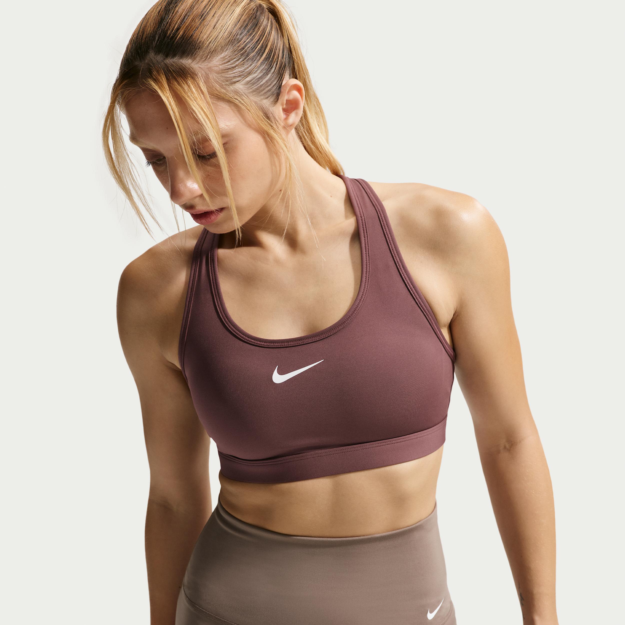 Nike Women's Swoosh Medium-Support Padded Sports Bra by NIKE