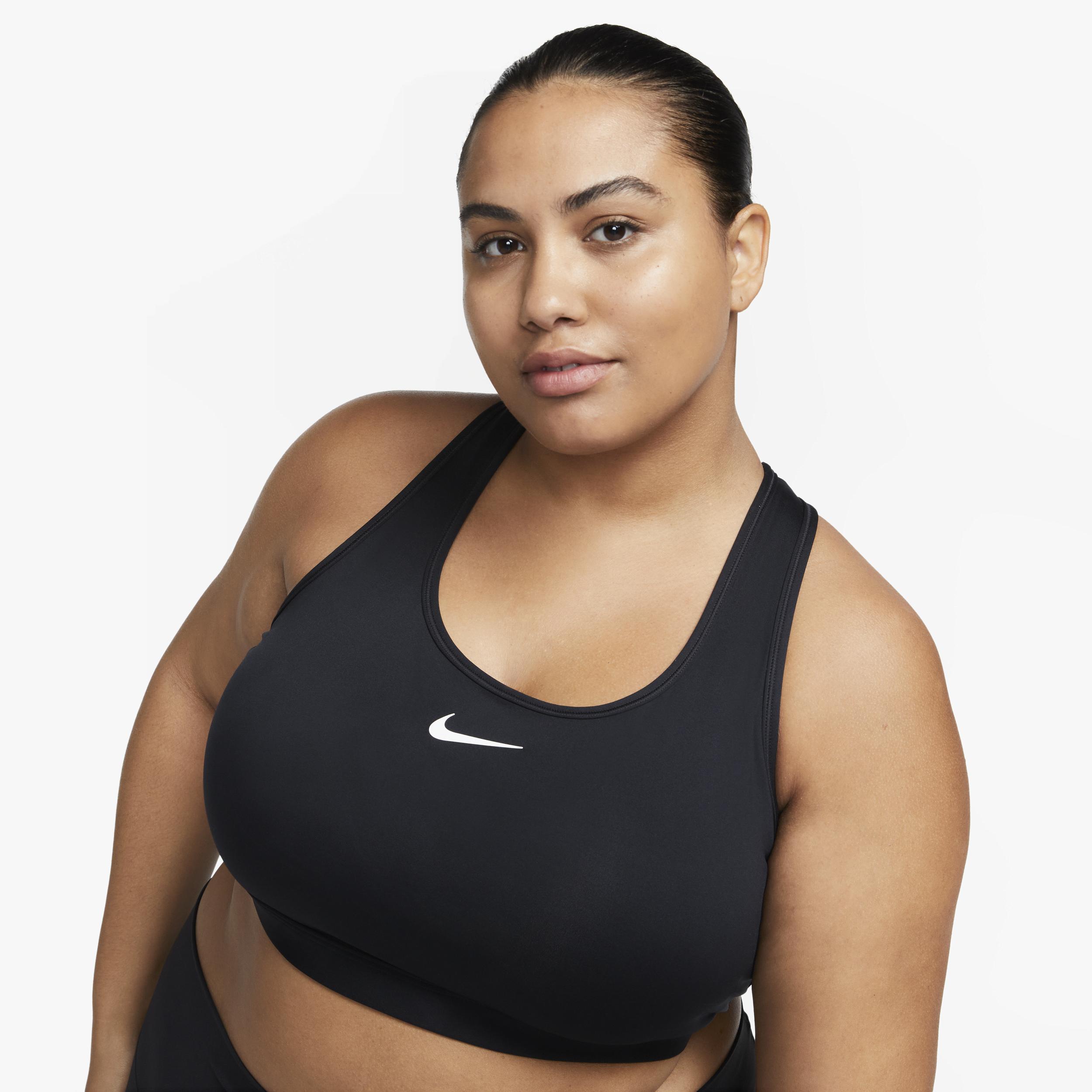 Nike Women's Swoosh Medium Support Padded Sports Bra (Plus Size) by NIKE