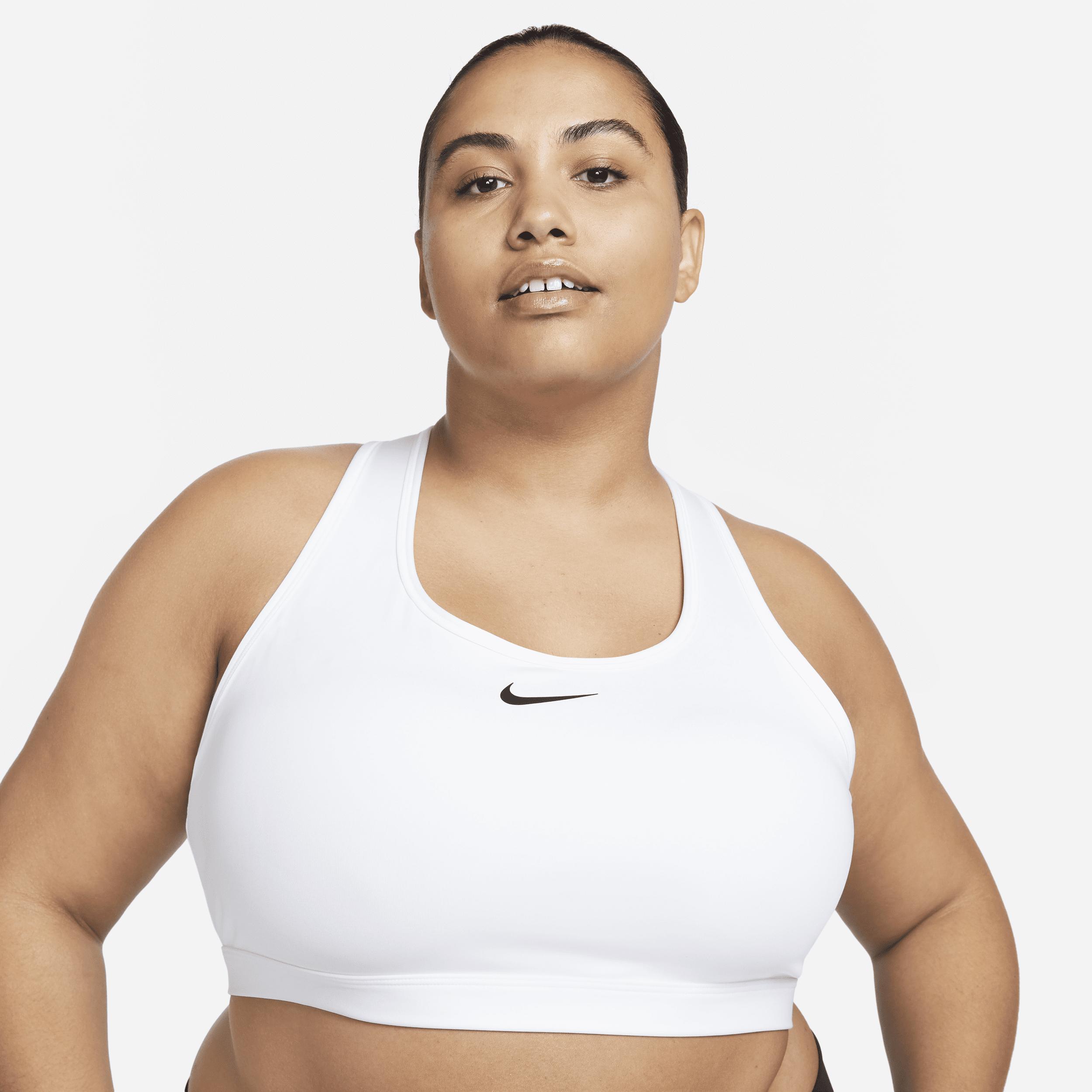 Nike Women's Swoosh Medium Support Padded Sports Bra (Plus Size) by NIKE