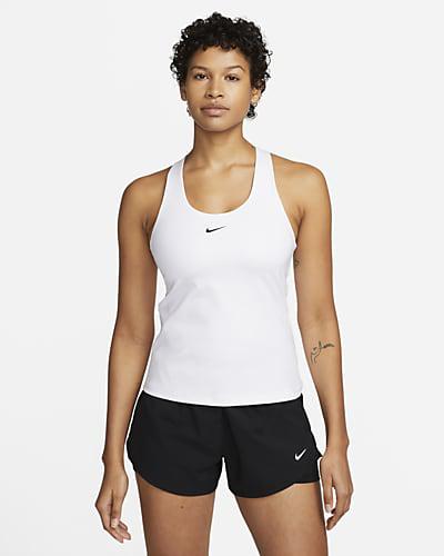 Nike Women's Swoosh Medium-Support Padded Sports Bra Tank Top by NIKE