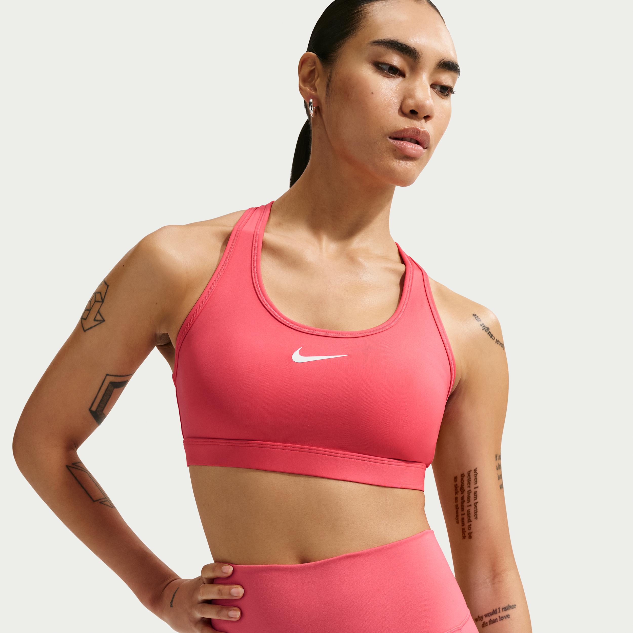 Nike Women's Swoosh Medium-Support Padded Sports Bra by NIKE