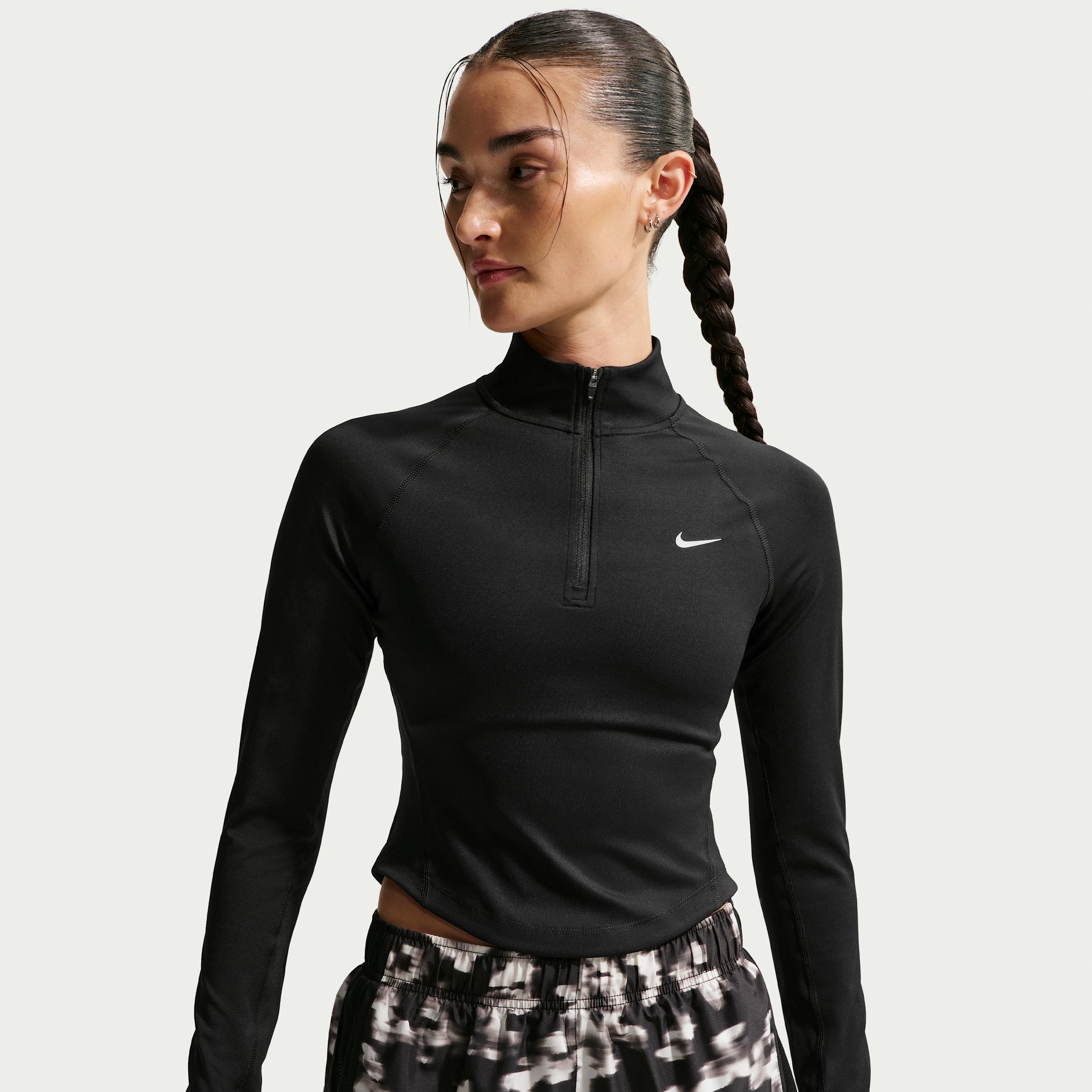 Nike Women's Tempo Dri-FIT Fitted 1/2-Zip Running Top by NIKE
