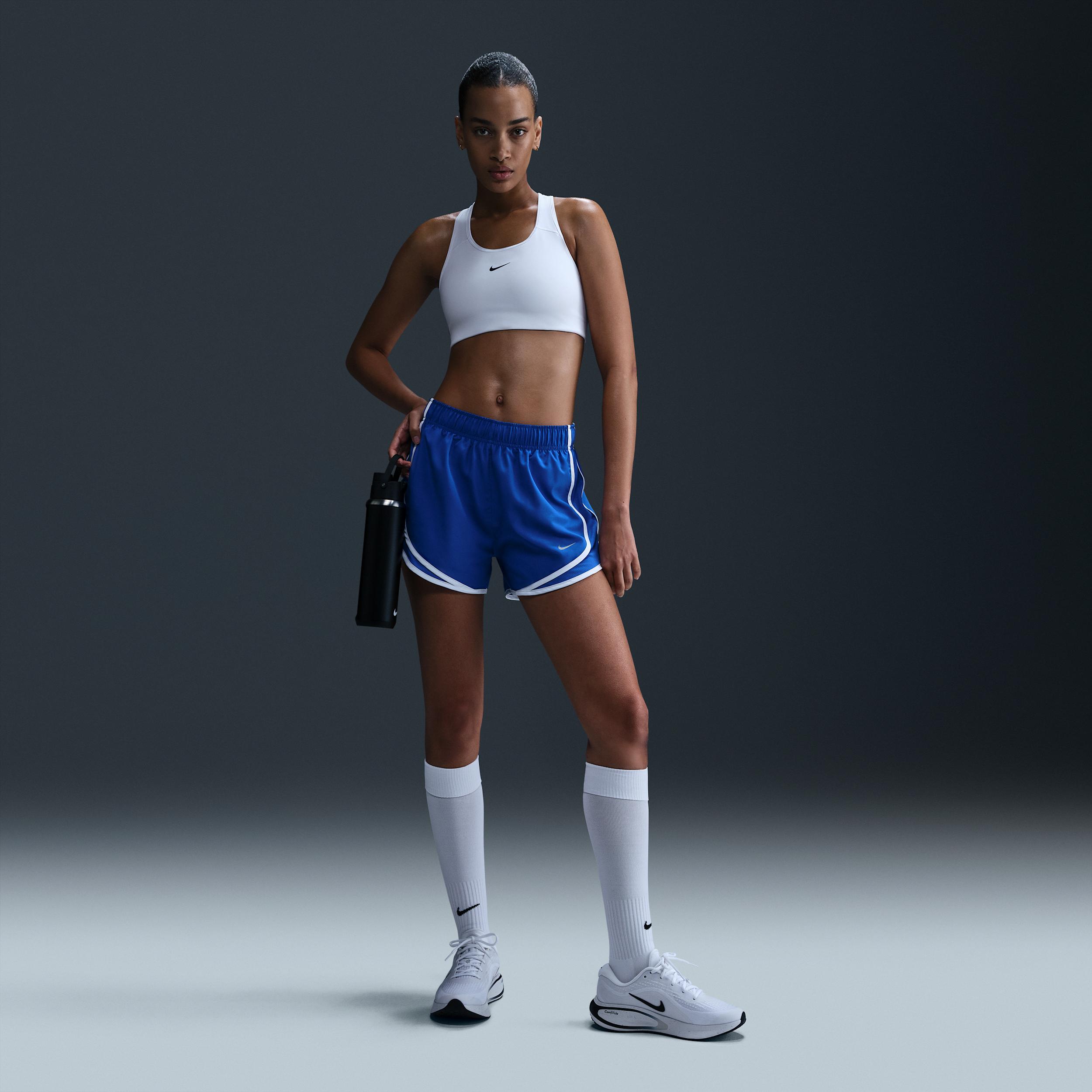 Nike Women's Tempo Dri-FIT Mid-Rise Brief-Lined Running Shorts by NIKE