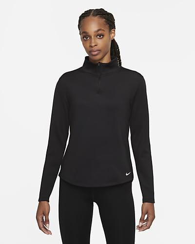 Nike Women's Therma-FIT One Long-Sleeve 1/2-Zip Top by NIKE
