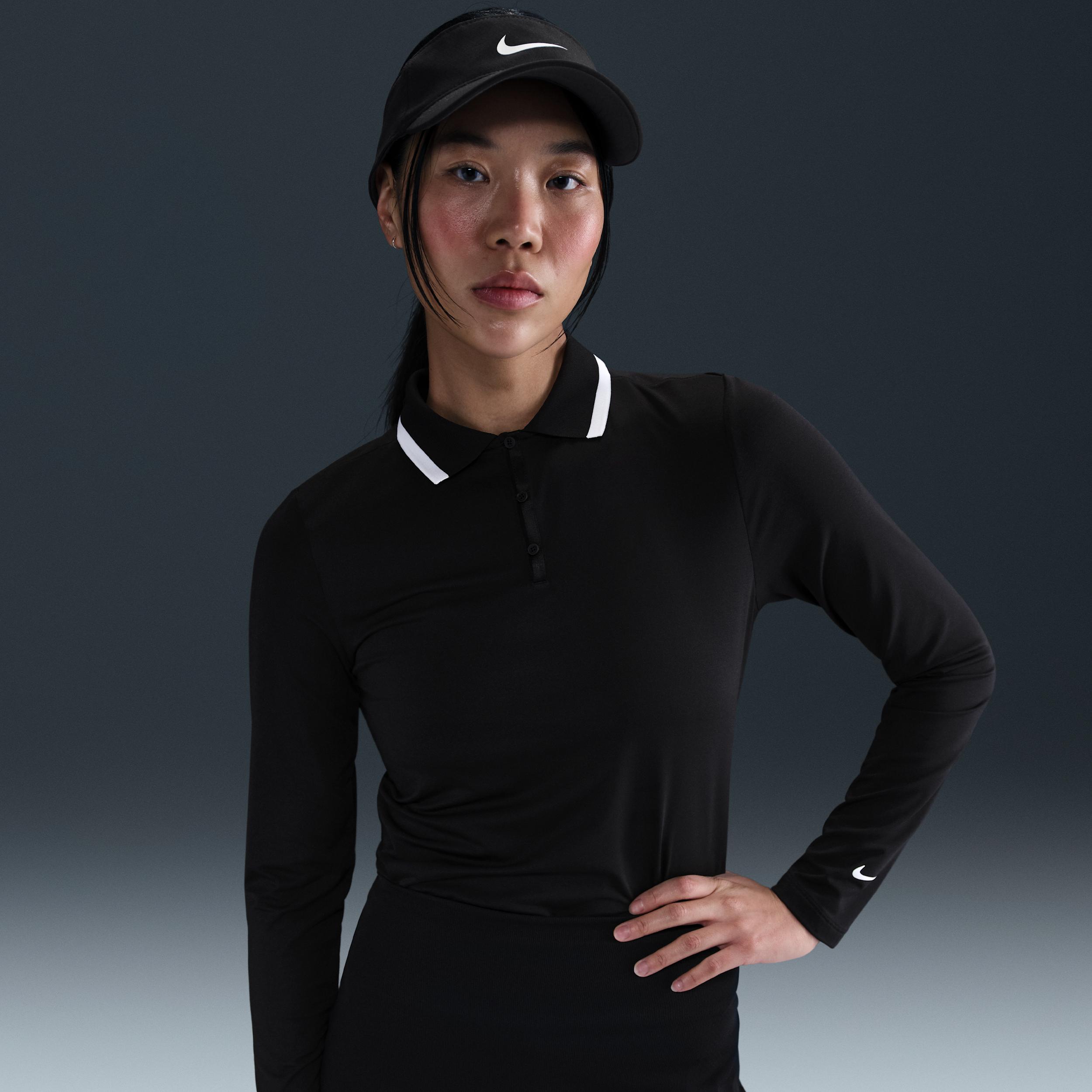 Nike Women's Tour Dri-FIT UV Protection Long-Sleeve Golf Polo by NIKE
