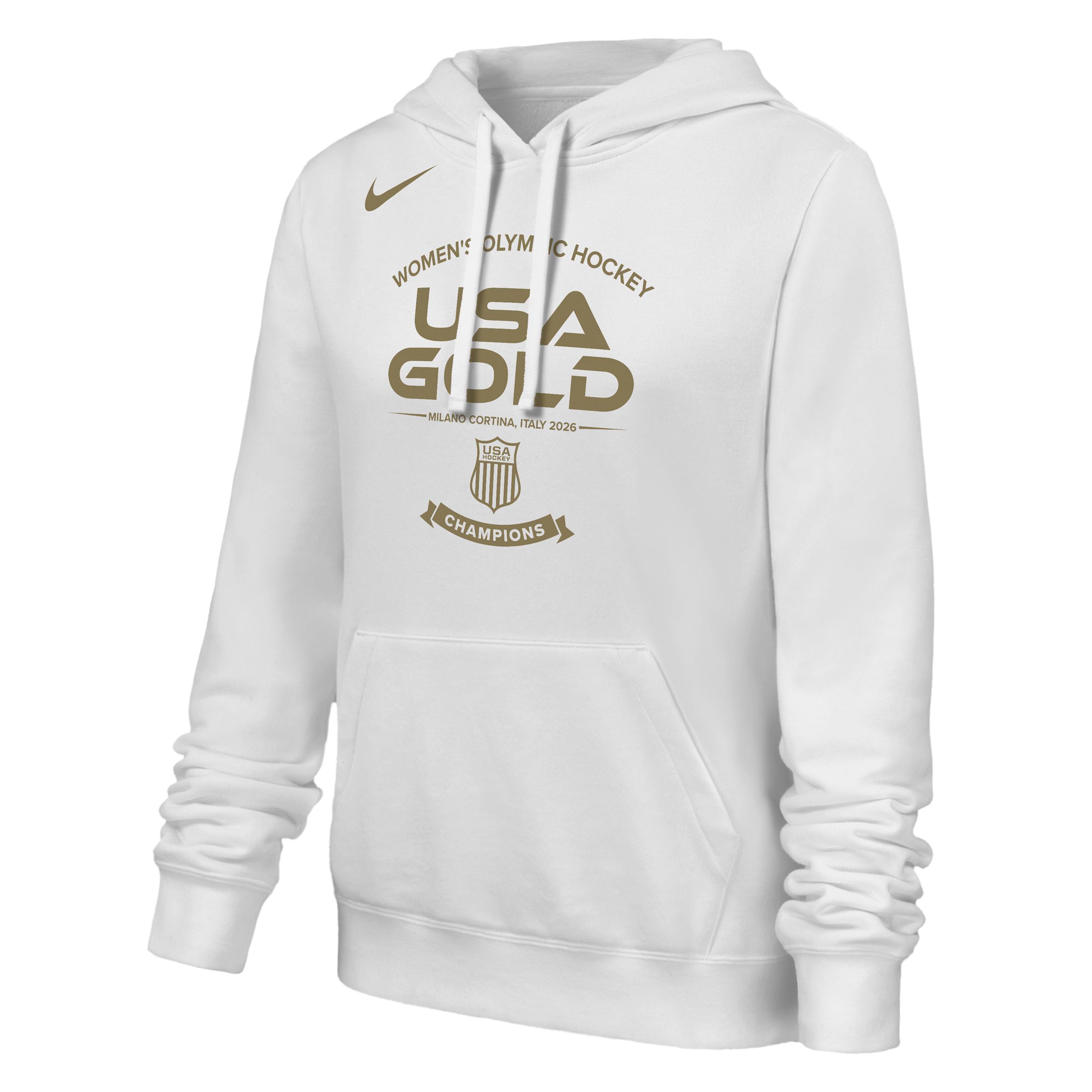 Nike Women's USA Olympic Team 2026 Club Fleece Hoodie by NIKE