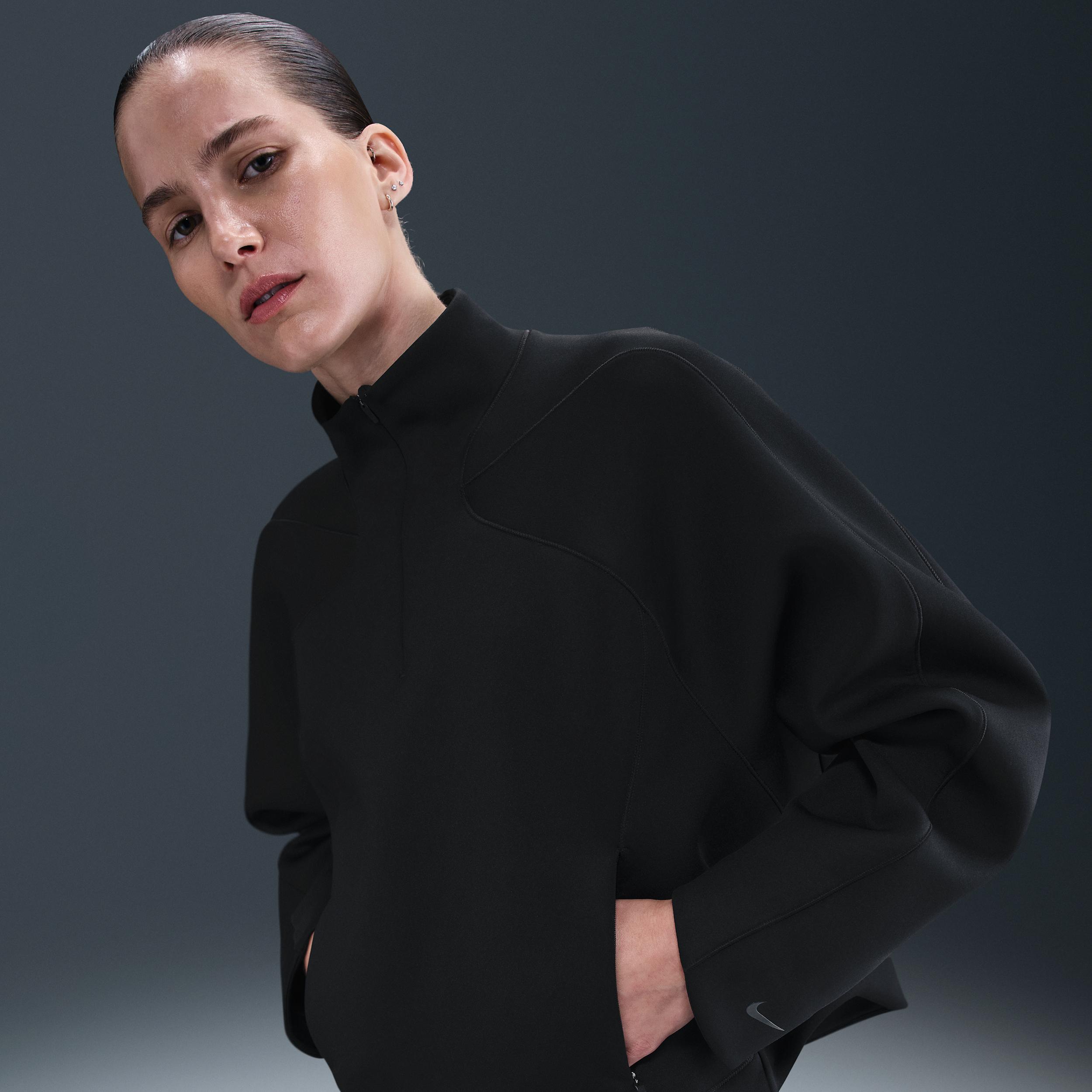 Nike Women's Universa Dri-FIT 1/4-Zip Top by NIKE