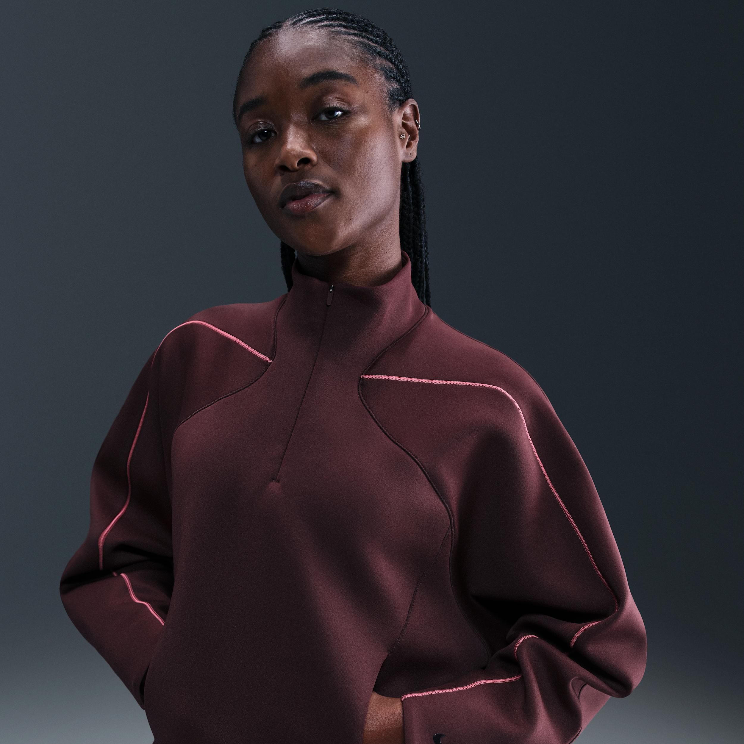 Nike Women's Universa Dri-FIT 1/4-Zip Top by NIKE