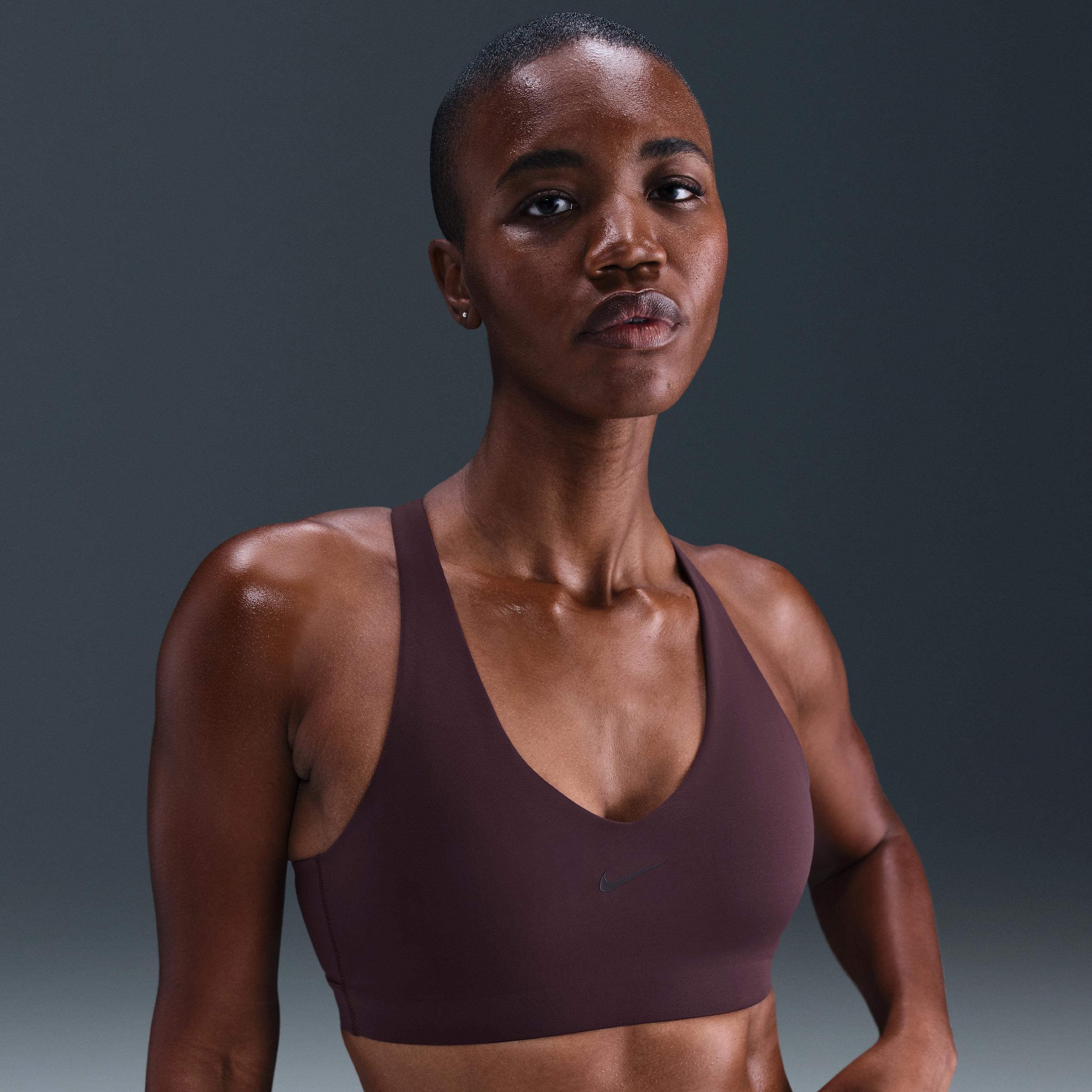 Nike Women's Universa Medium-Support Padded Sport Bra by NIKE