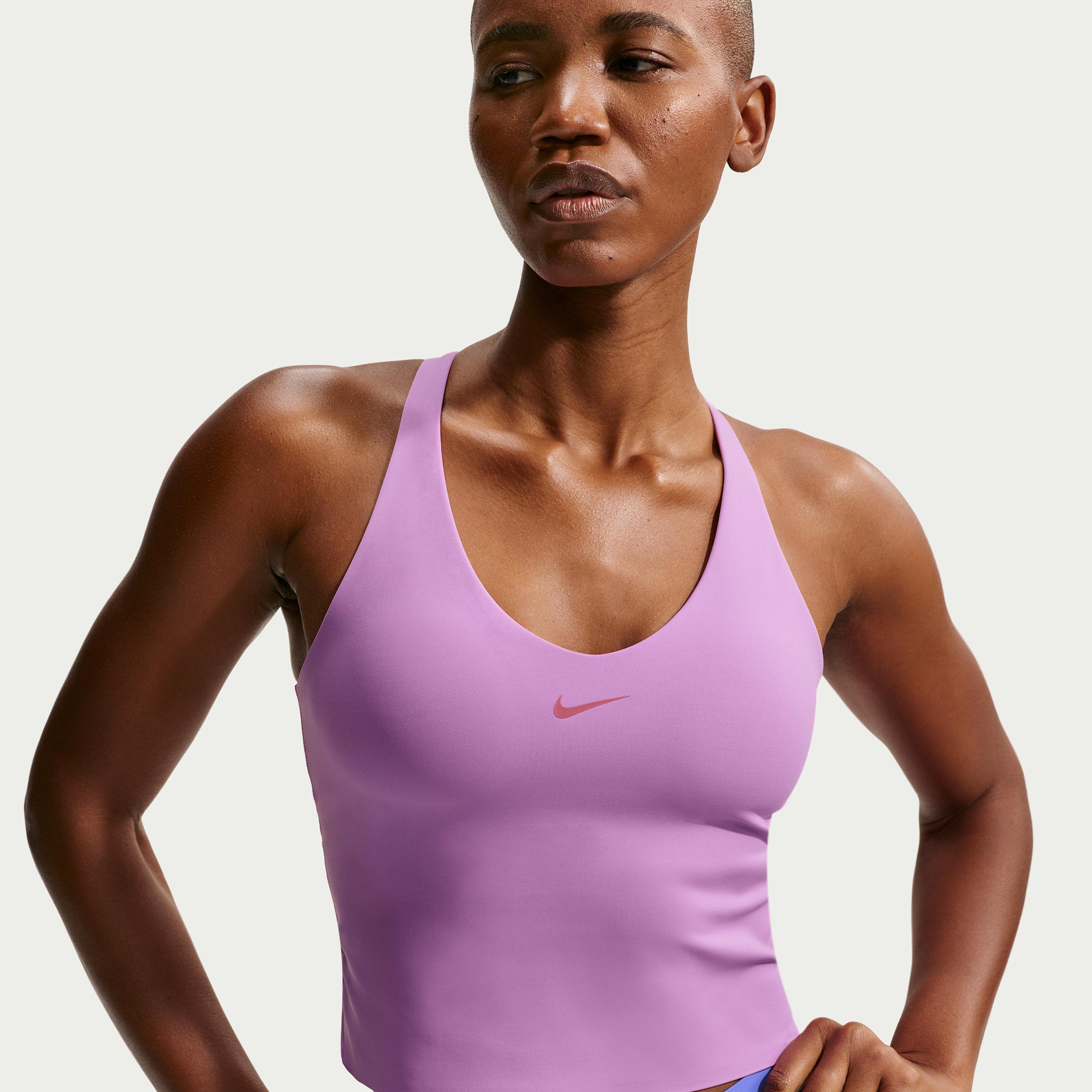 Nike Women's Universa Medium-Support Padded Sports Bra Tank Top by NIKE