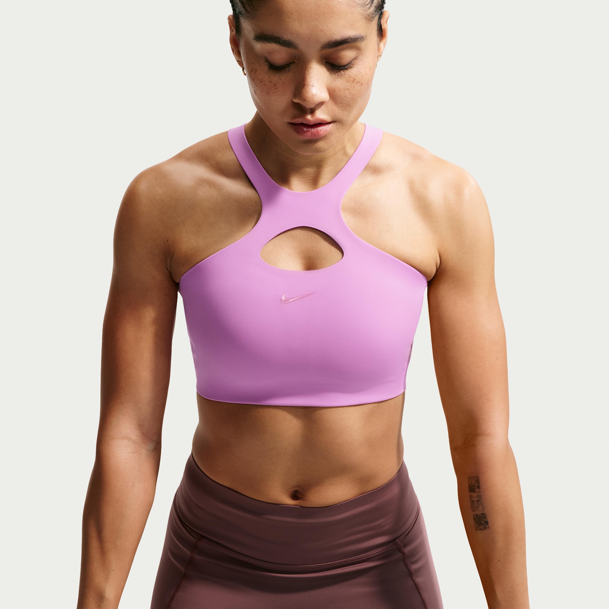 Nike Women's Universa Medium-Support Padded Sports Bra by NIKE