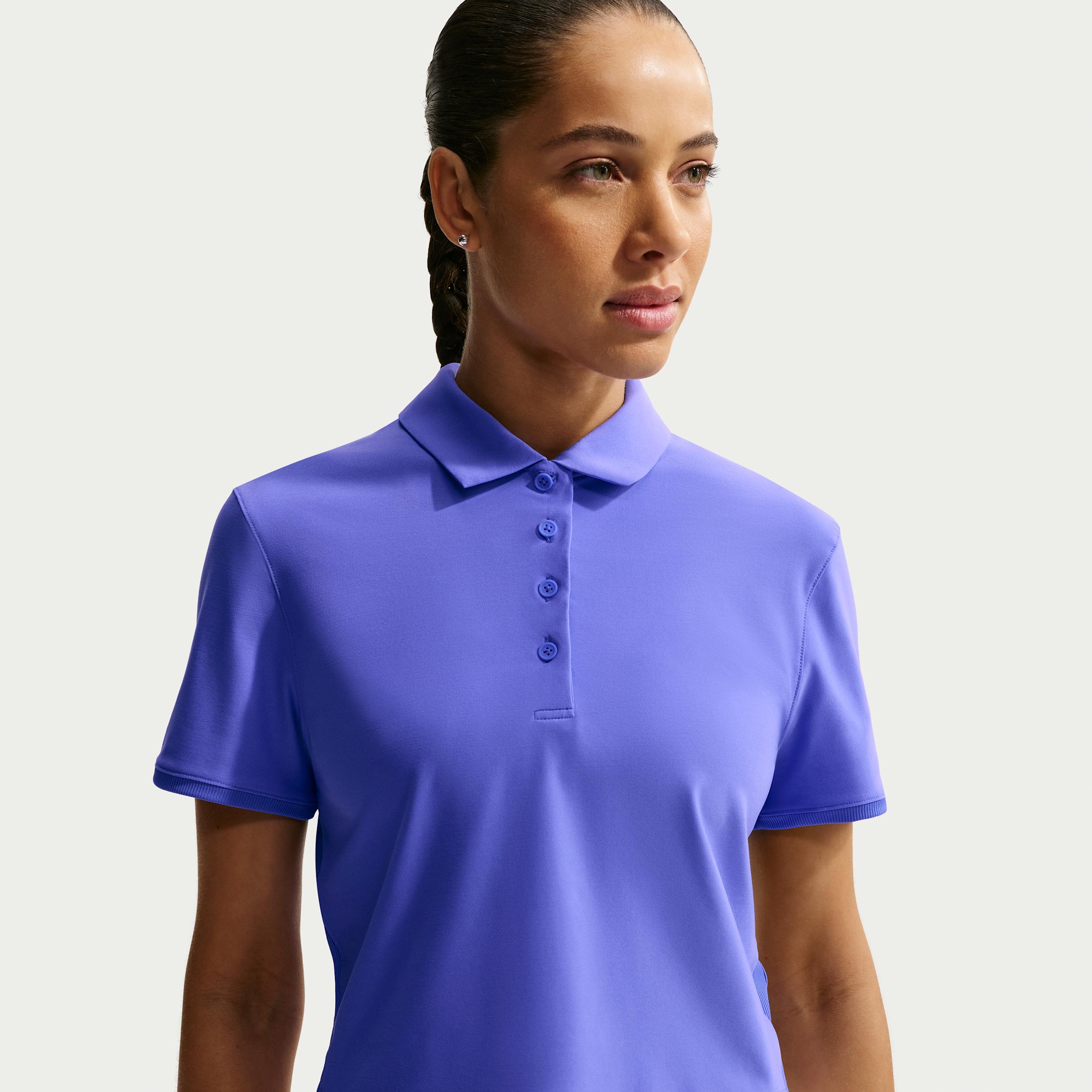 Nike Women's Victory Dri-FIT Short-Sleeve Cropped Golf Polo by NIKE