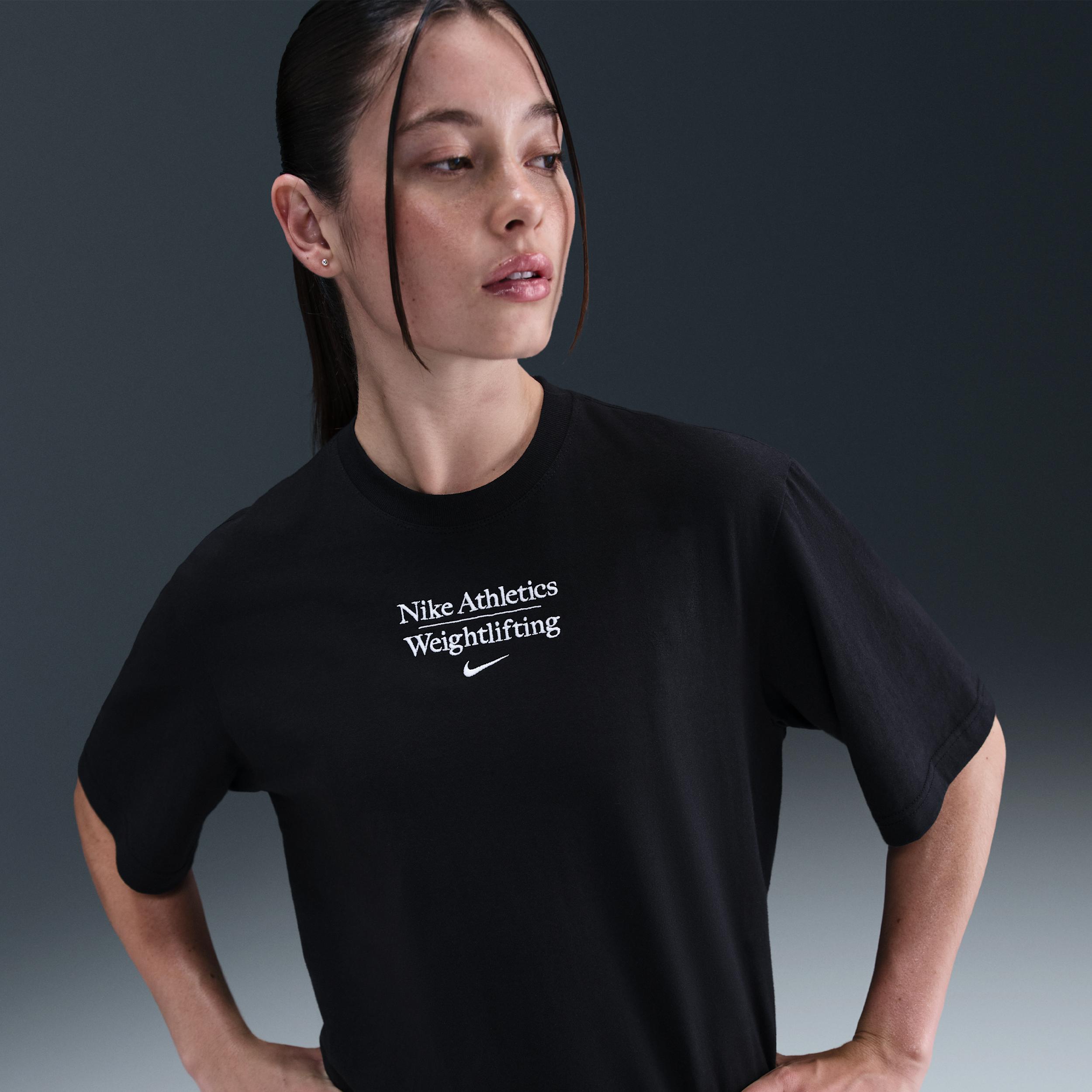 Nike Women's Weightlifting Boxy T-Shirt by NIKE