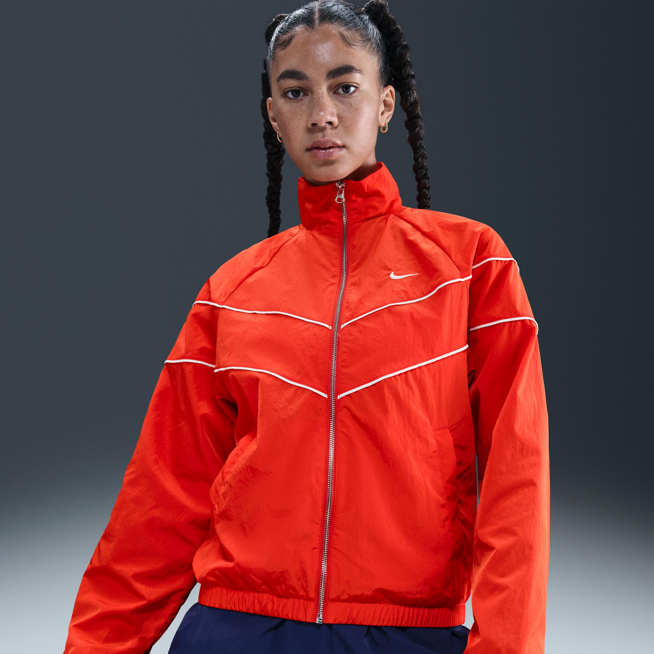 Nike Women's Windrunner Loose UV Woven Full-Zip Jacket by NIKE
