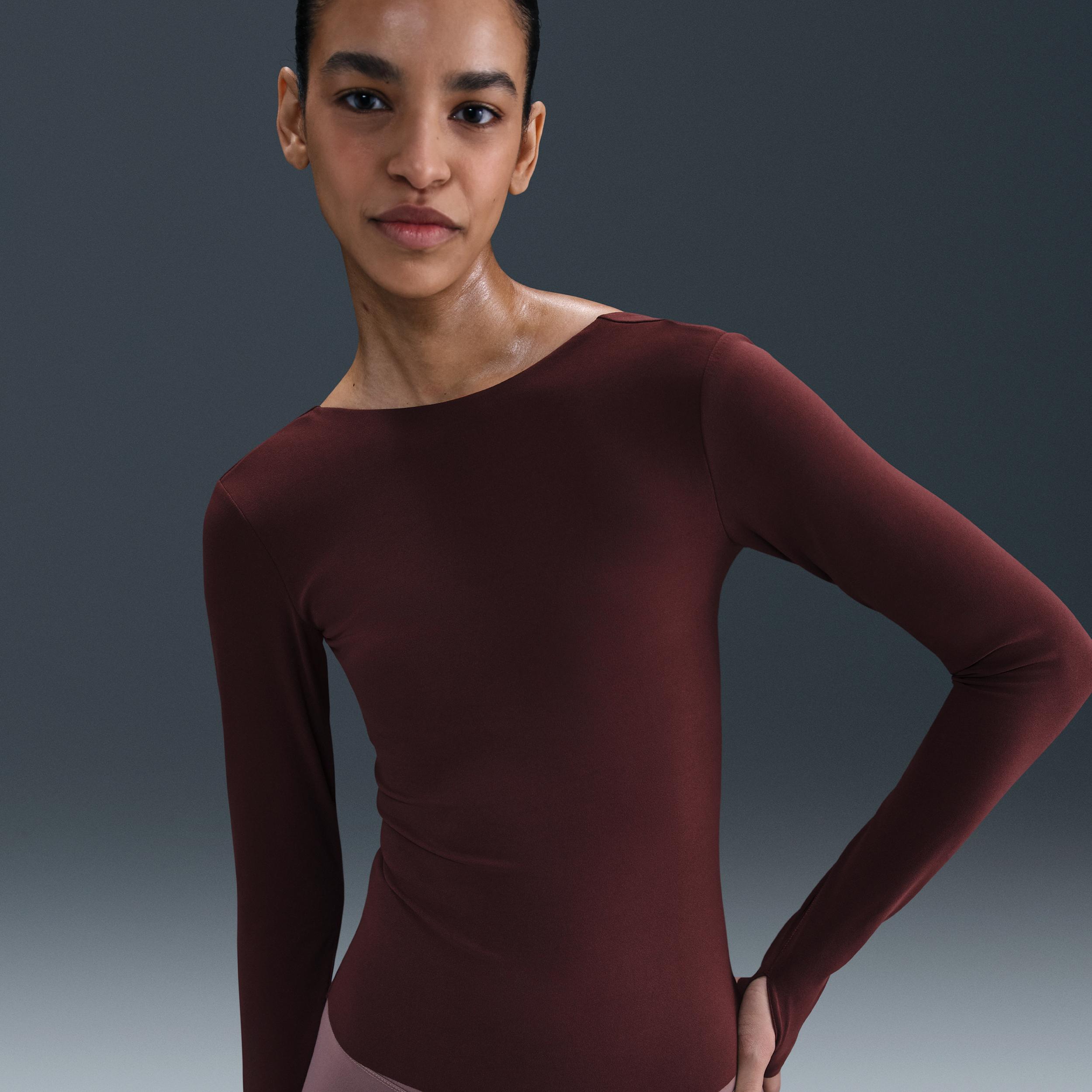 Nike Women's Zenvy Dri-FIT Long-Sleeve Top by NIKE