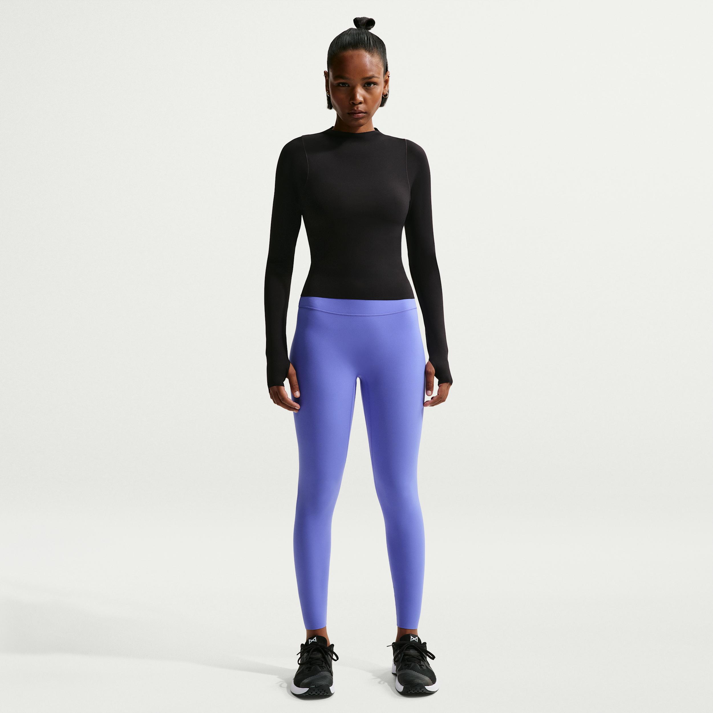 Nike Women's Zenvy High-Waisted 7/8 Leggings with No Front Seam by NIKE