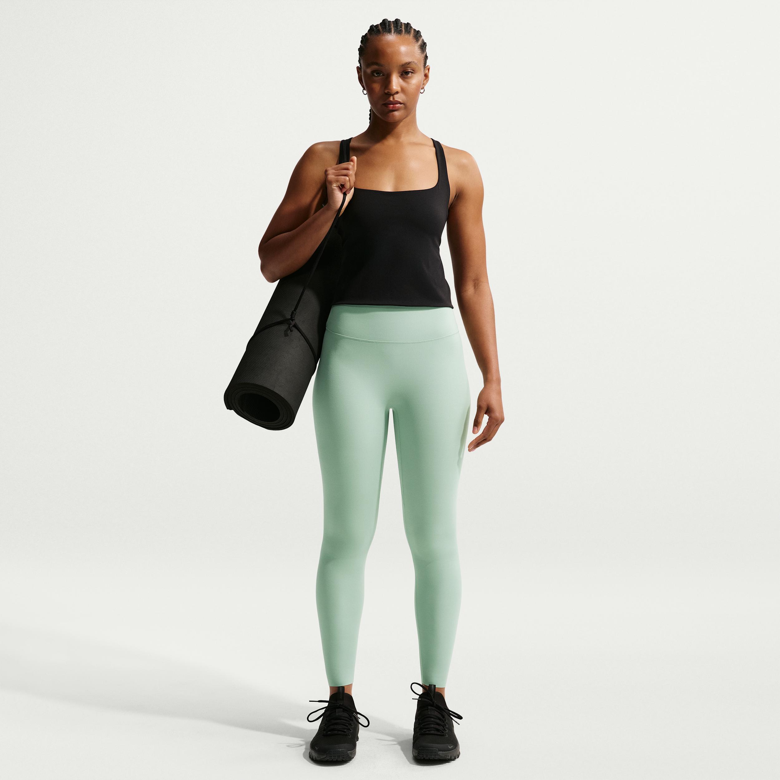 Nike Women's Zenvy High-Waisted 7/8 Leggings with No Front Seam by NIKE