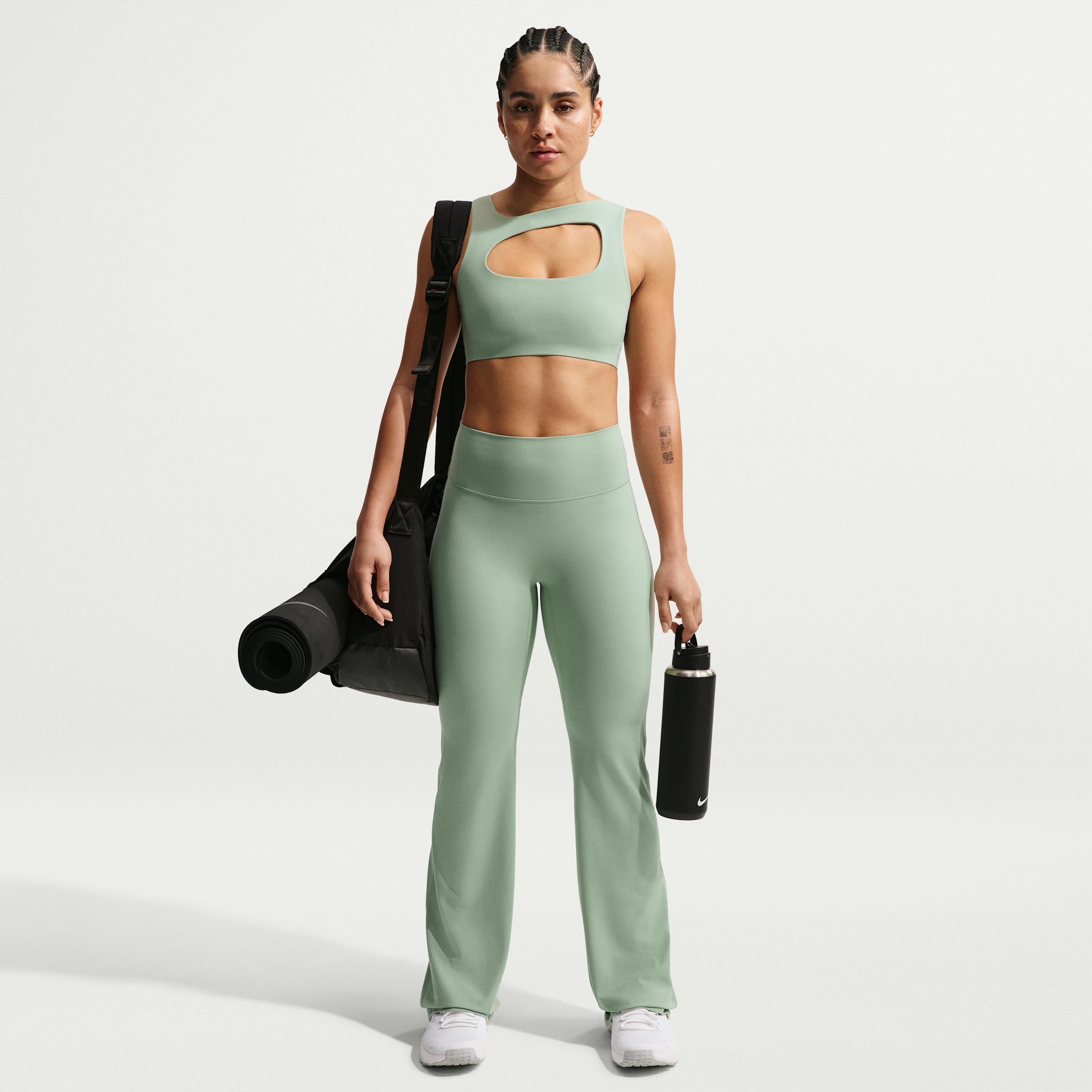 Nike Women's Zenvy High-Waisted Flared Leggings with No Front Seam by NIKE