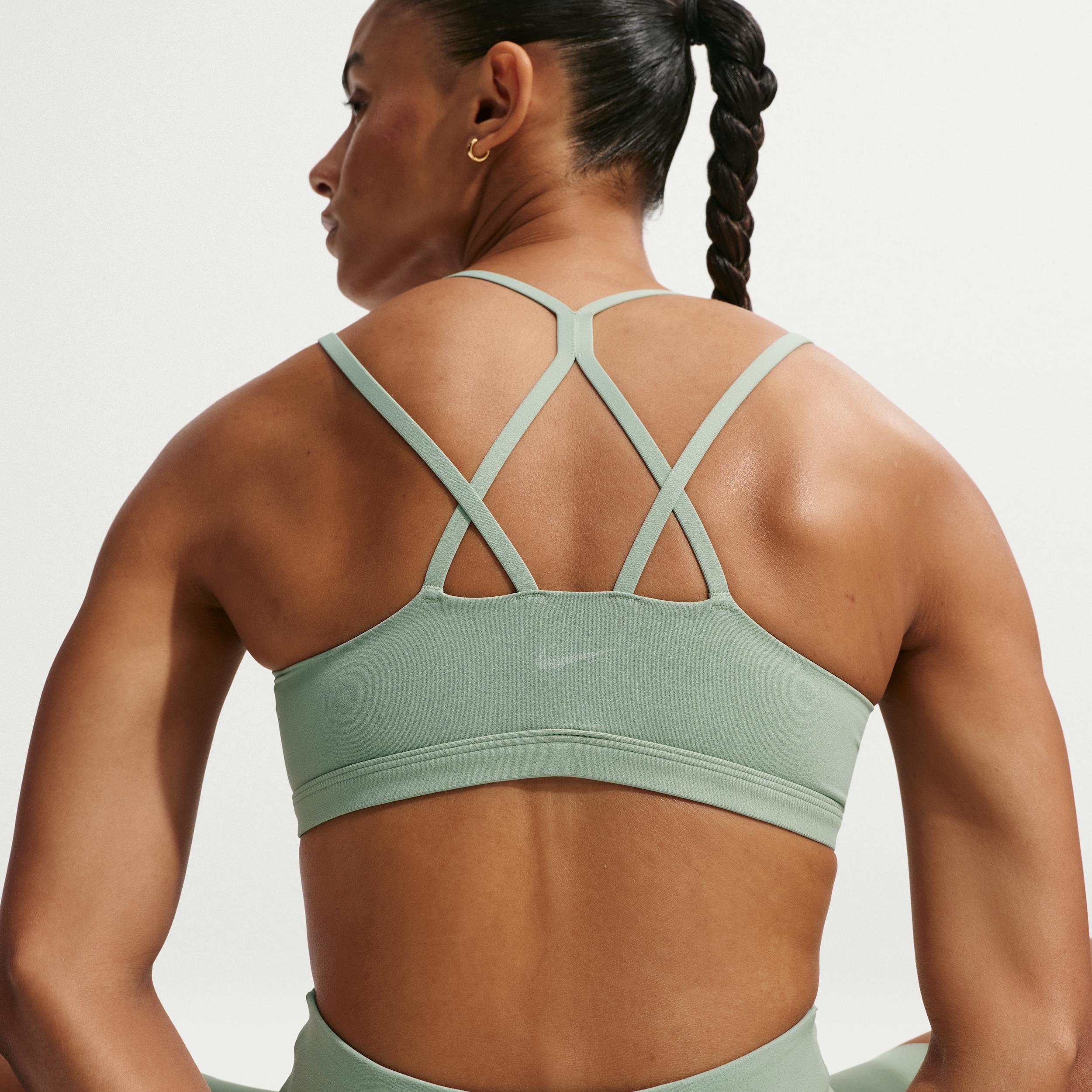 Nike Women's Zenvy Strappy Light-Support Padded Sports Bra by NIKE