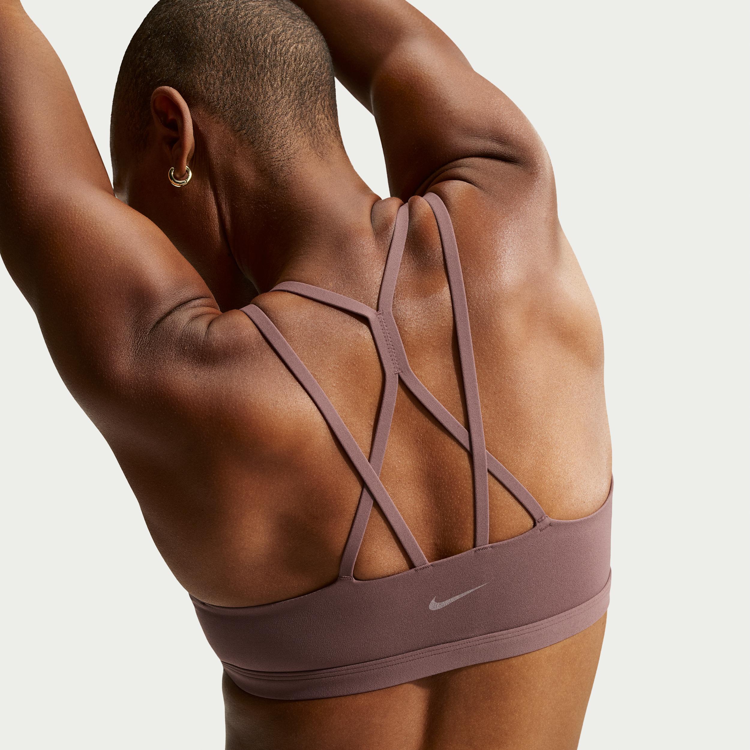 Nike Women's Zenvy Strappy Light-Support Padded Sports Bra by NIKE