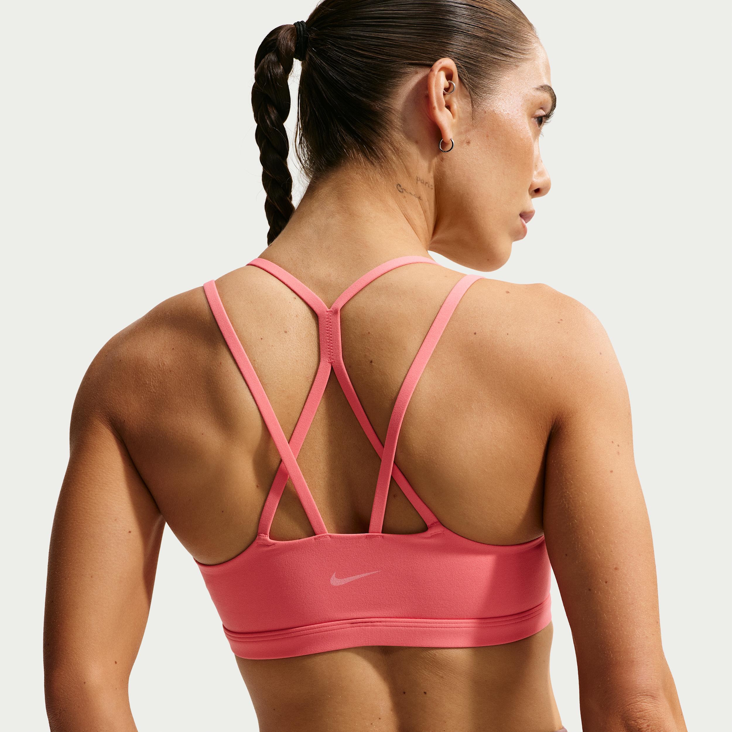 Nike Women's Zenvy Strappy Light-Support Padded Sports Bra by NIKE