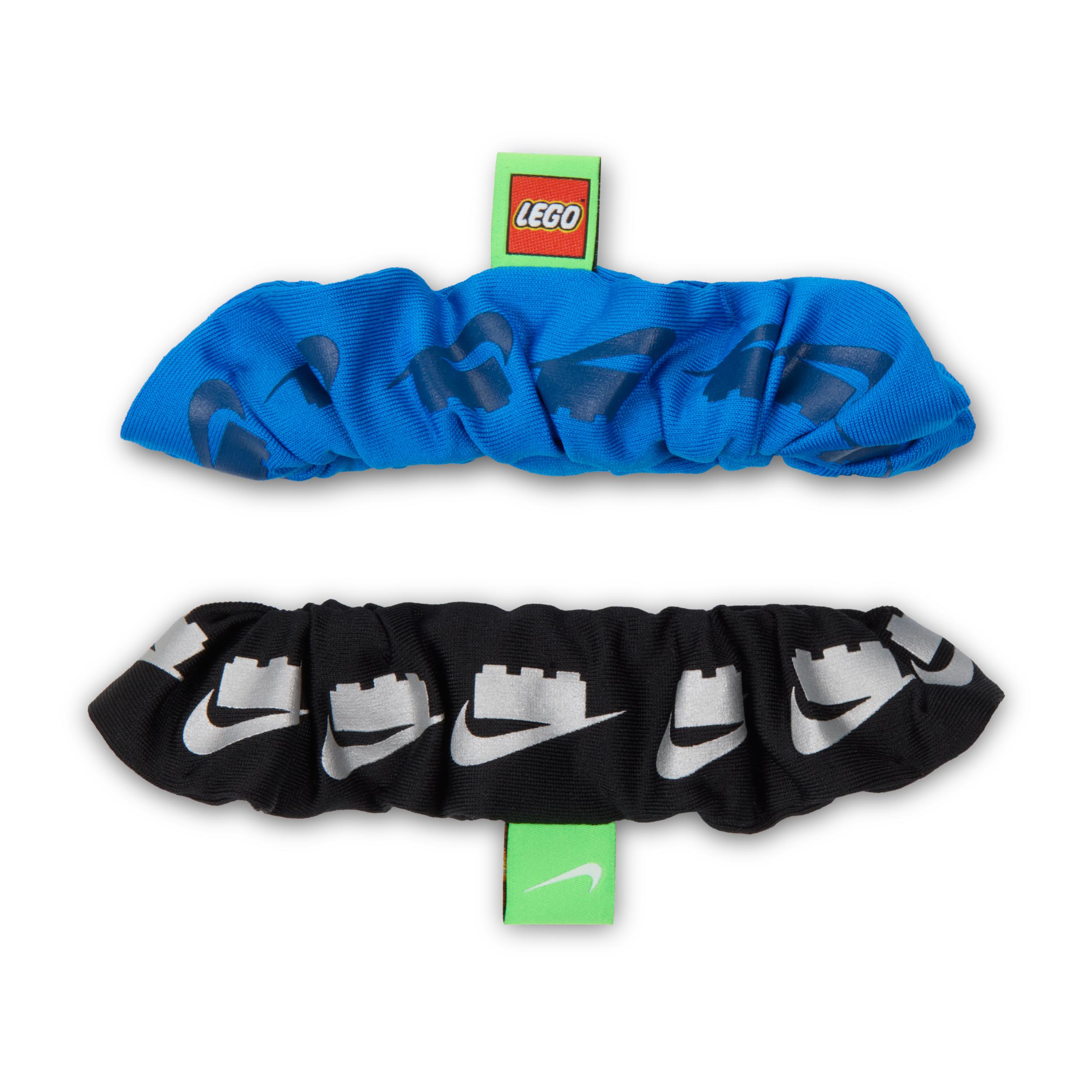 Nike Women's x LEGOÂ® Collection Gathered Hair Ties (2-Pack) by NIKE