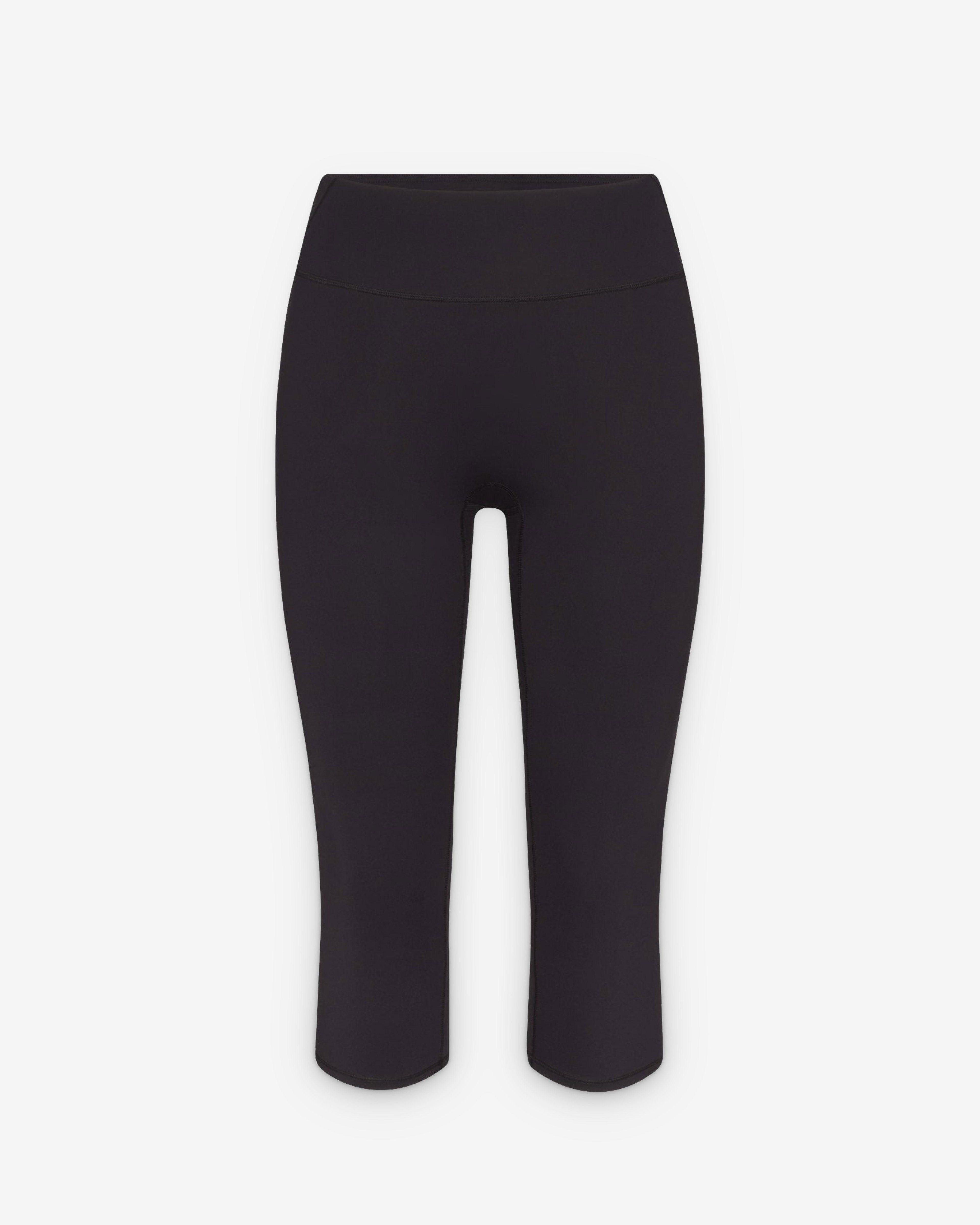 NikeSKIMS - Women's Crop Tight Leggings - (Obsidian) by NIKE