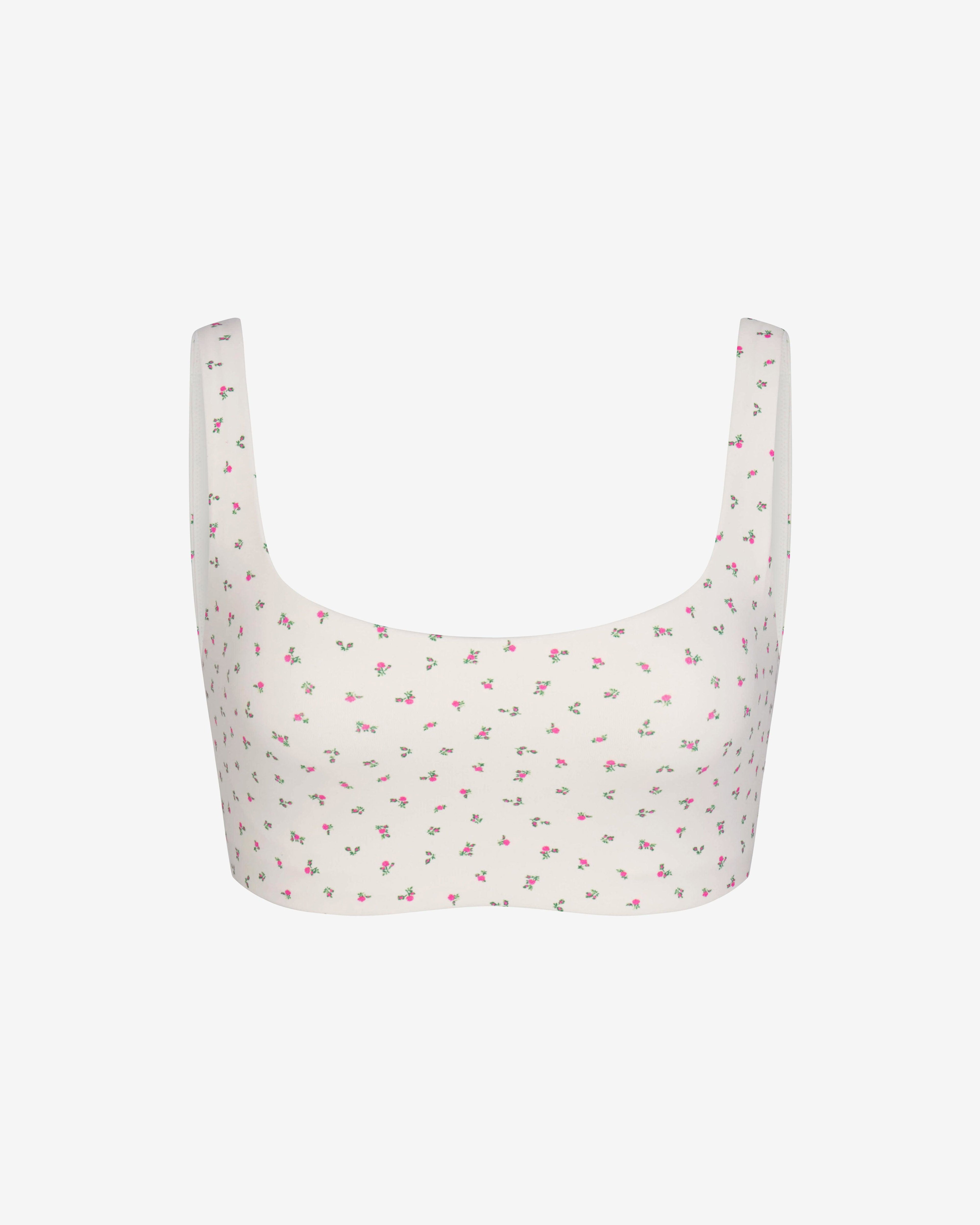 NikeSKIMS - Women's Printed Scoop Neck Bra - (Multi) by NIKE
