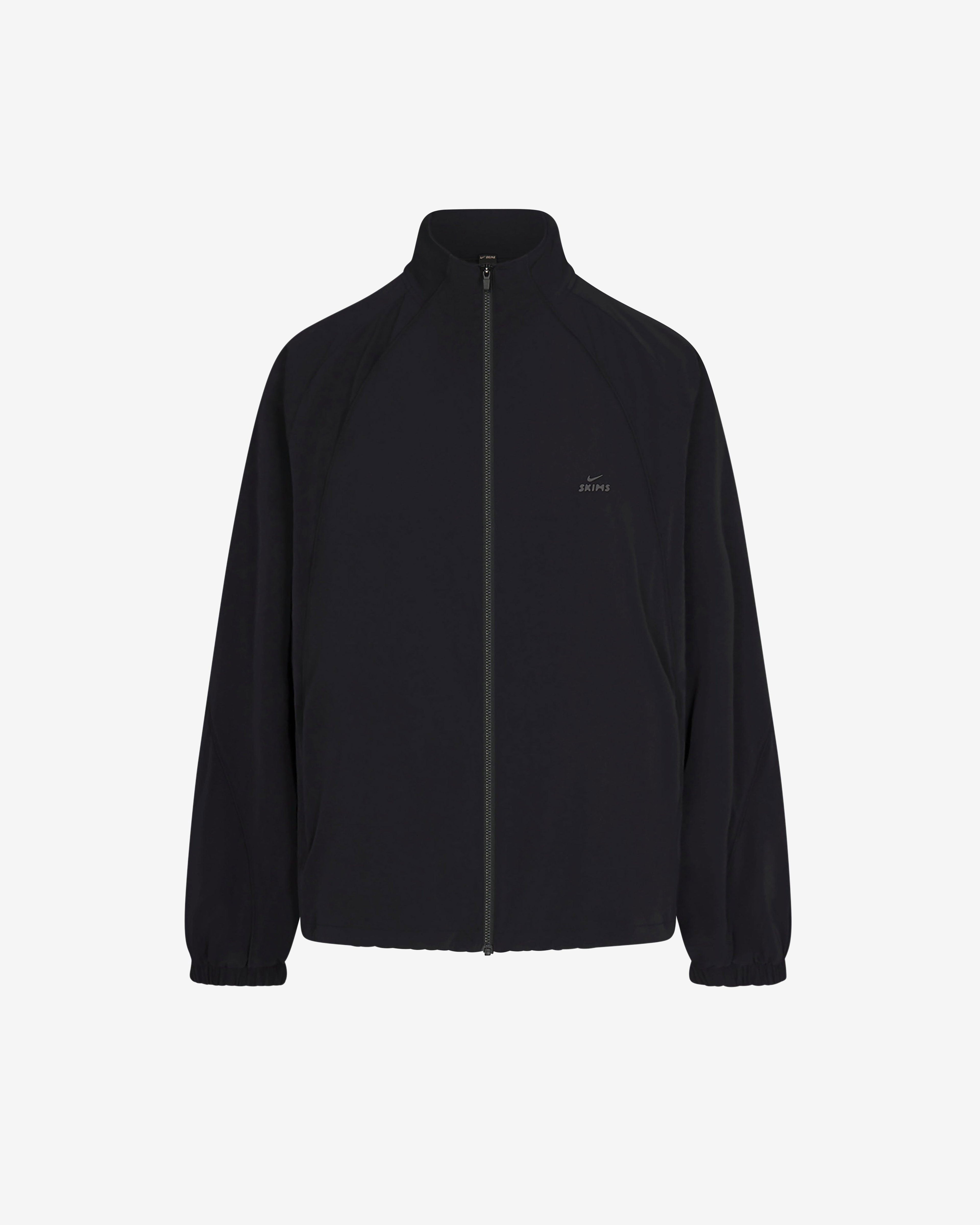 NikeSKIMS - Women's Stretch Nylon Oversized Jacket - (Obsidian) by NIKE