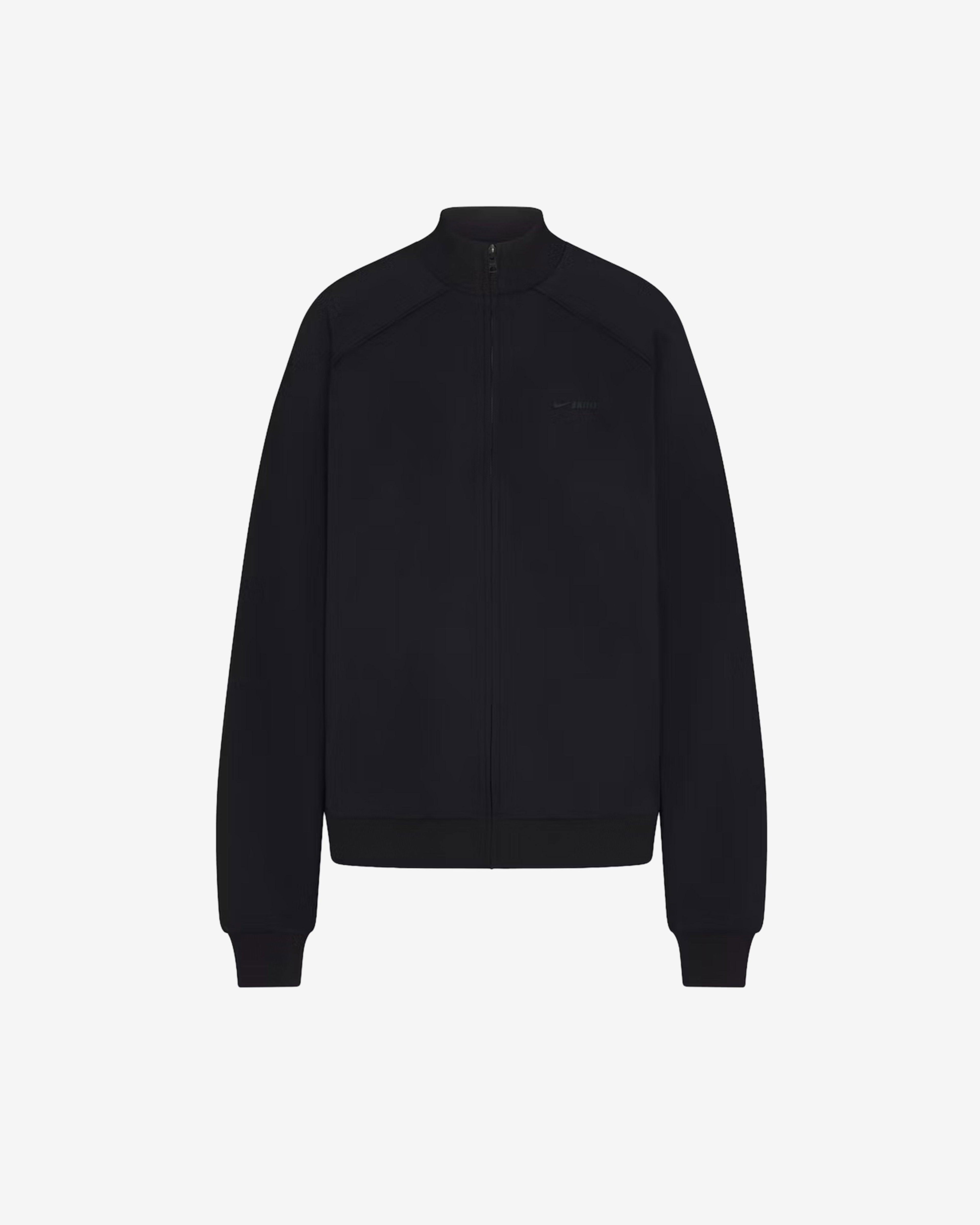 NikeSkims - Women's Matte Tricot Oversized Track Jacket - (Obsidian) by NIKE
